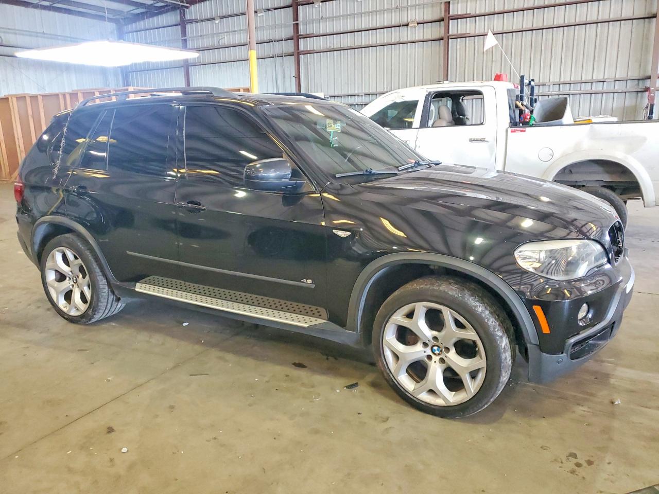 2007 Bmw X5 4.8i Black vin: 5UXFE83587LZ44086