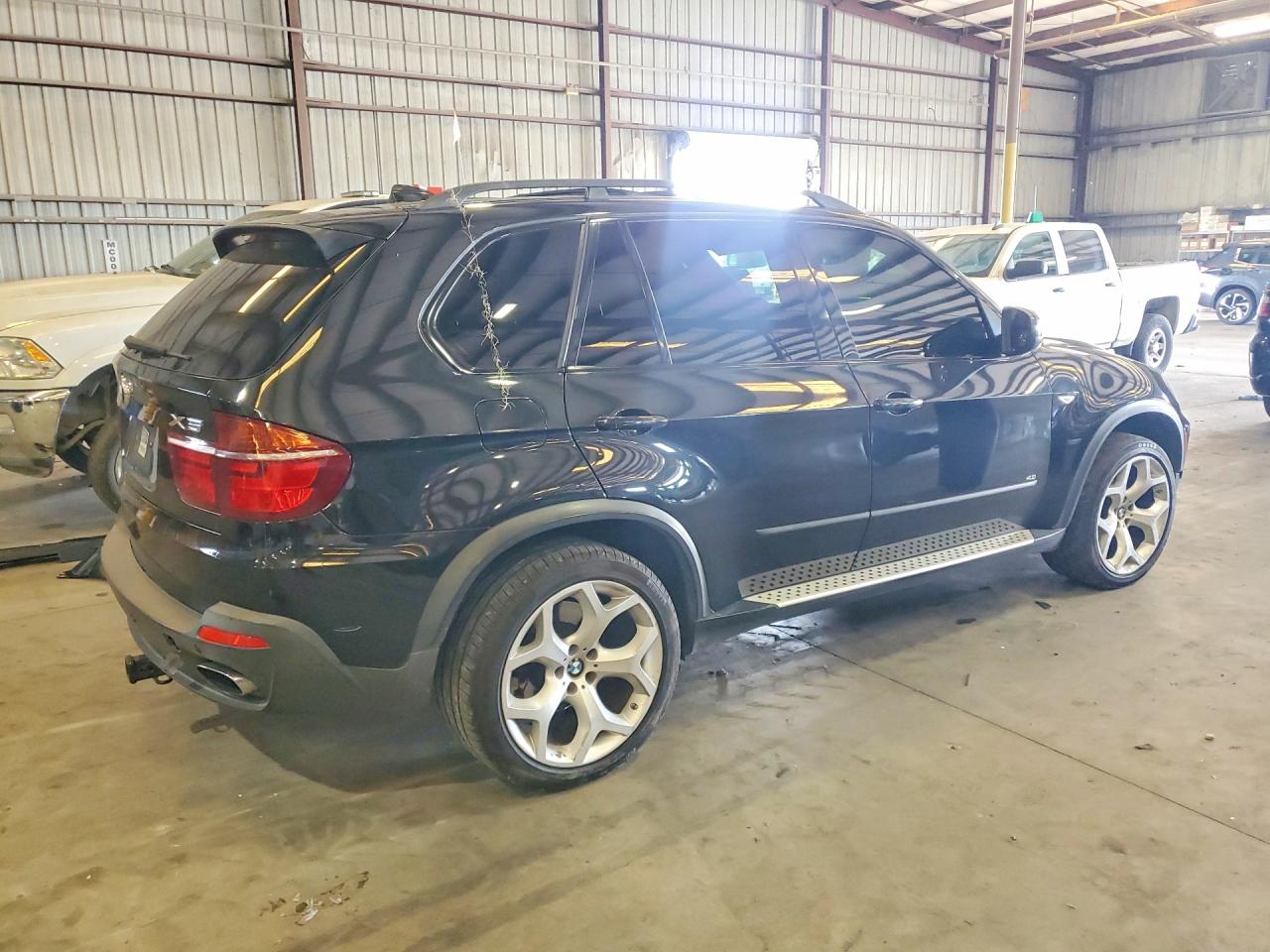 2007 Bmw X5 4.8i Black vin: 5UXFE83587LZ44086