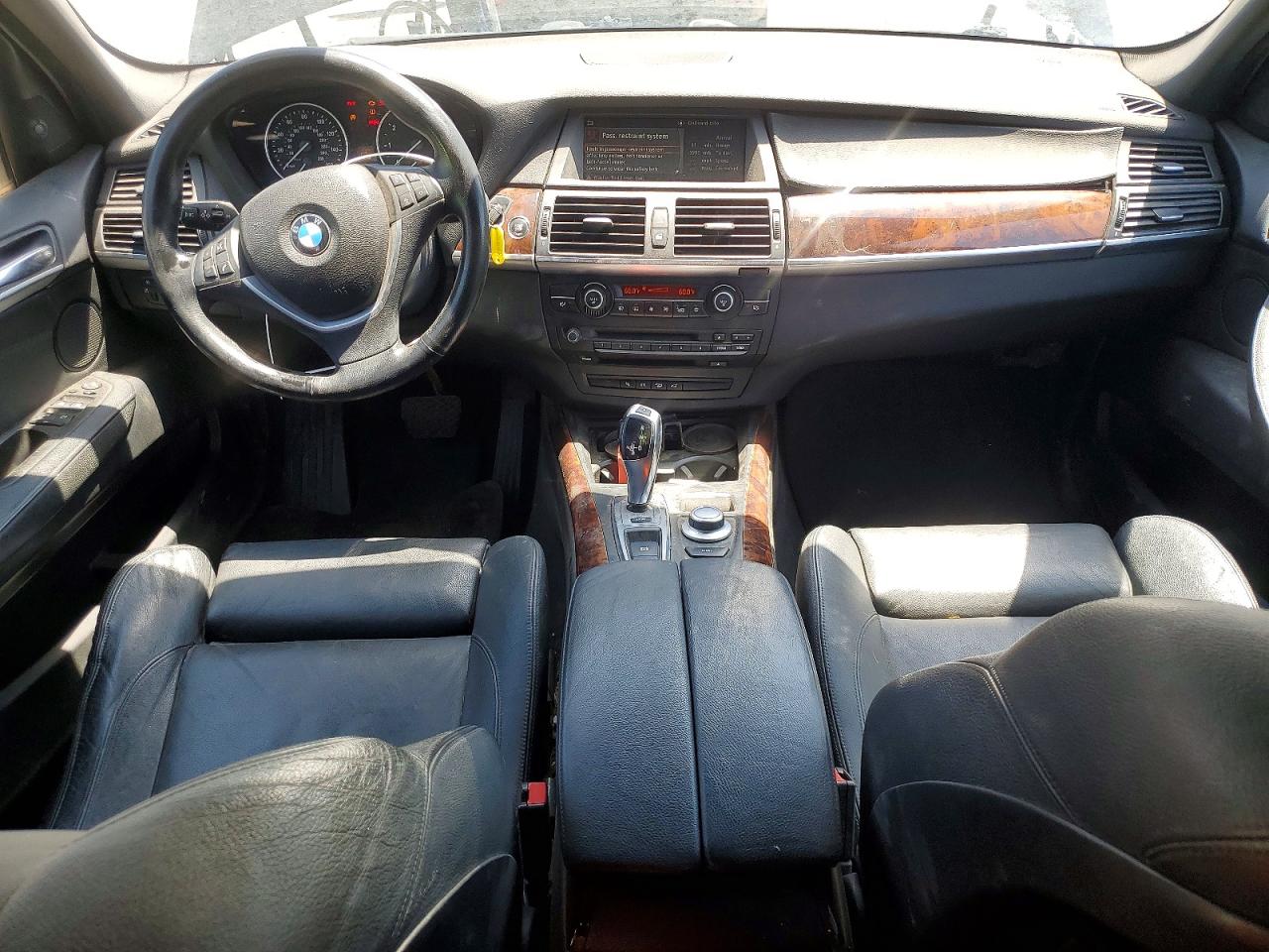 2008 Bmw X5 4.8i Black vin: 5UXFE83588L098348