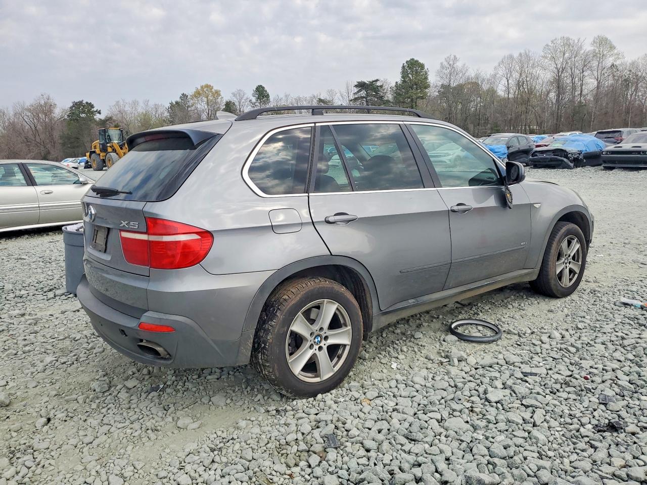 2008 Bmw X5 Silver vin: 5UXFE83588LZ98537