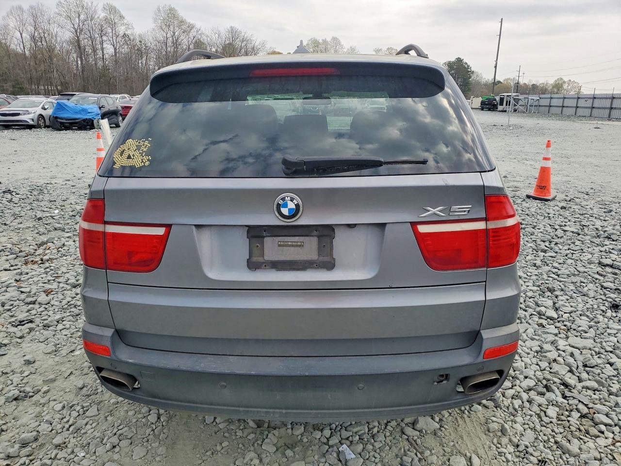 2008 Bmw X5 Silver vin: 5UXFE83588LZ98537