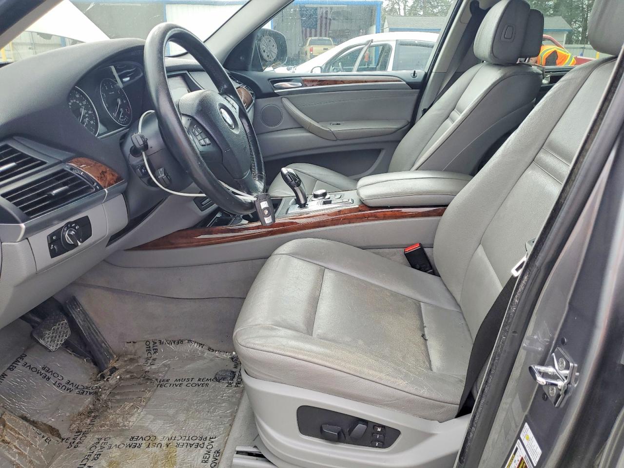 2008 Bmw X5 Silver vin: 5UXFE83588LZ98537
