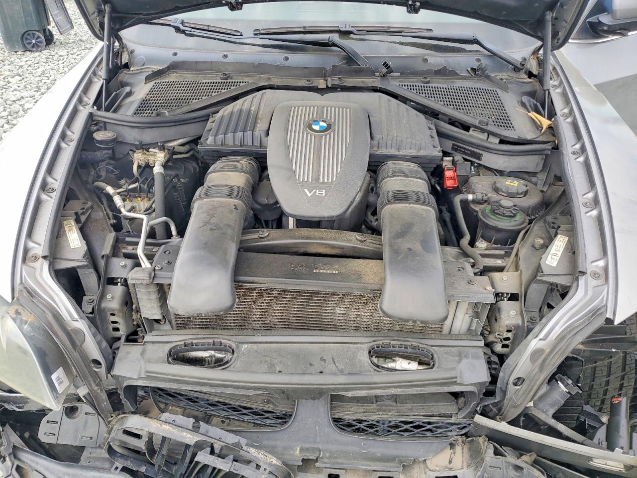 2008 Bmw X5 Silver vin: 5UXFE83588LZ98537