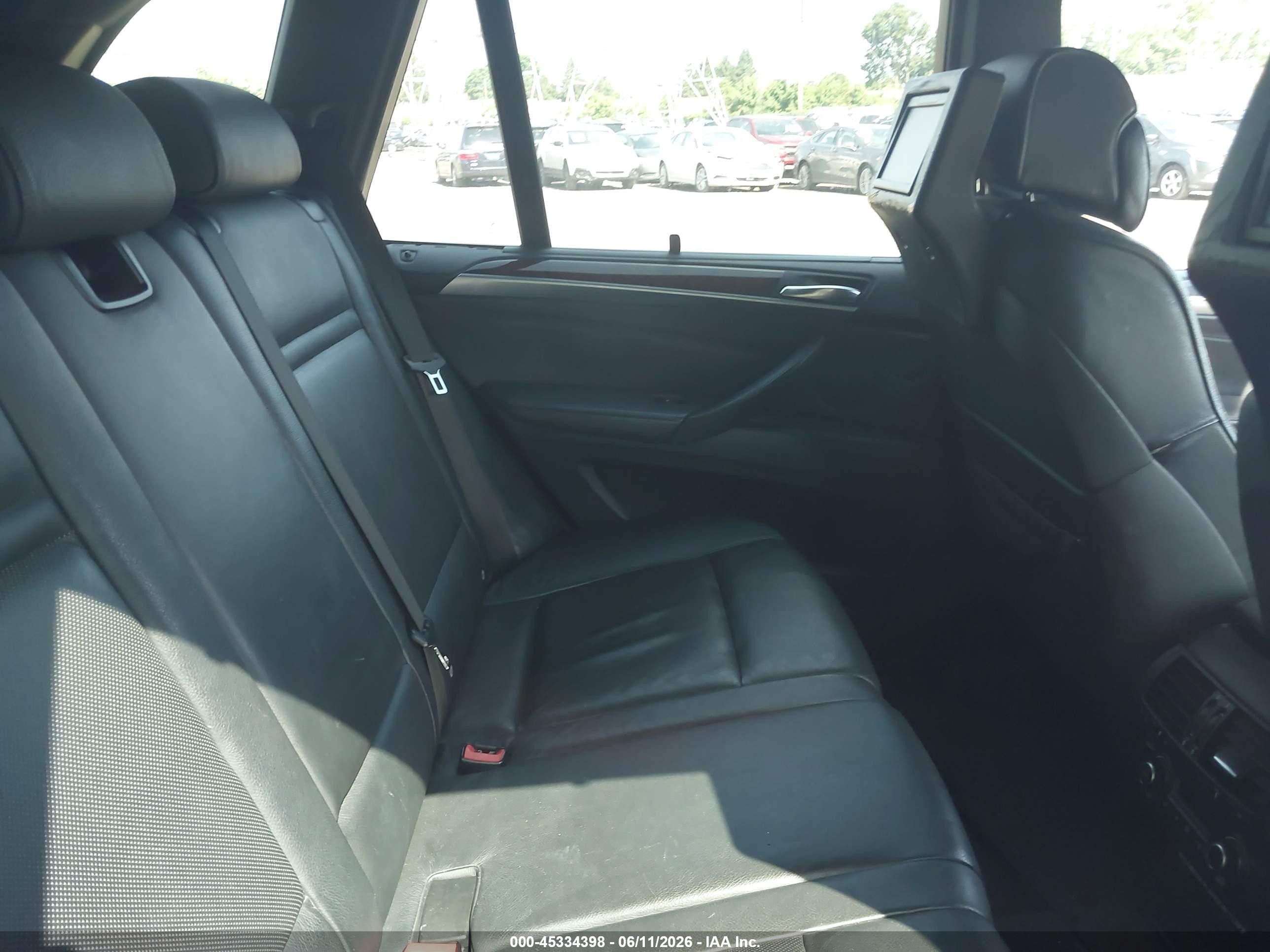 2007 Bmw X5 4.8i Black vin: 5UXFE83597LZ45411