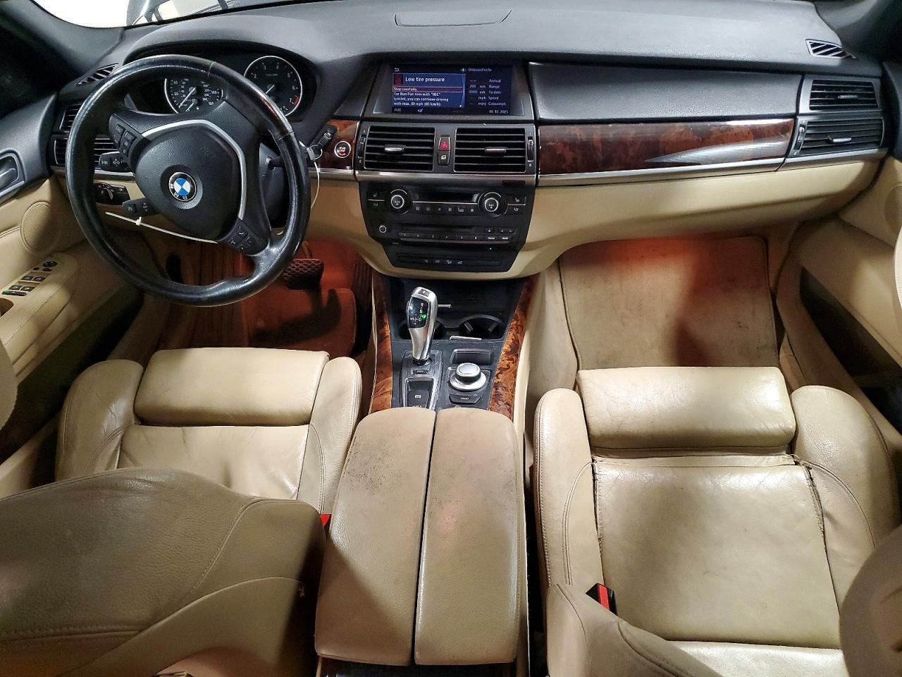 2008 Bmw X5 4.8i Black vin: 5UXFE83598LZ99258
