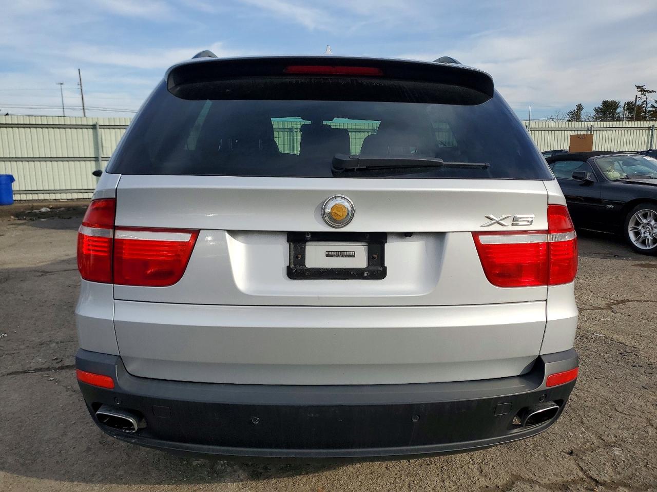 2009 Bmw X5 Xdrive48i Silver vin: 5UXFE83599L309932