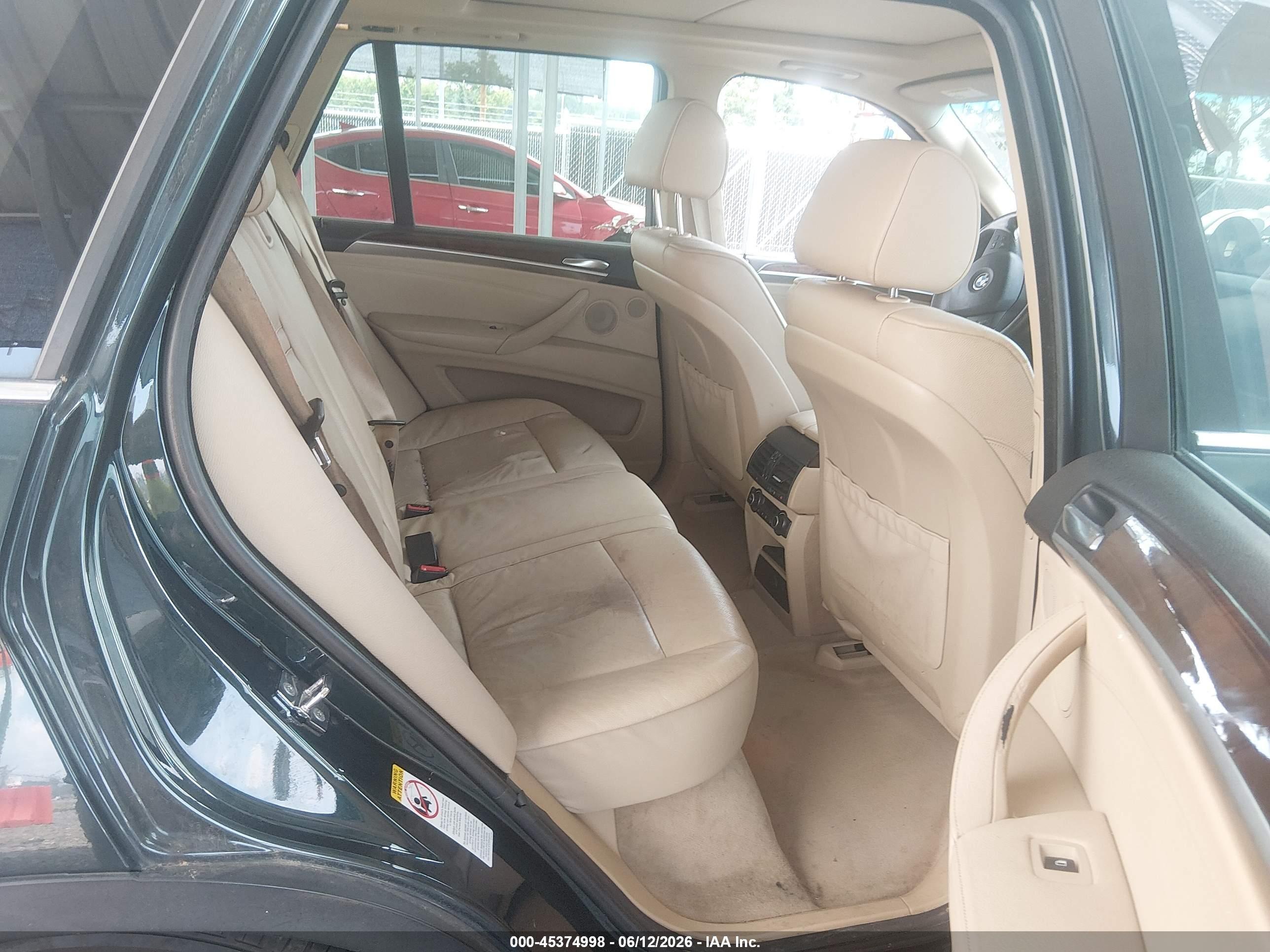 2007 Bmw X5 4.8i Зеленый vin: 5UXFE835X7LZ40539