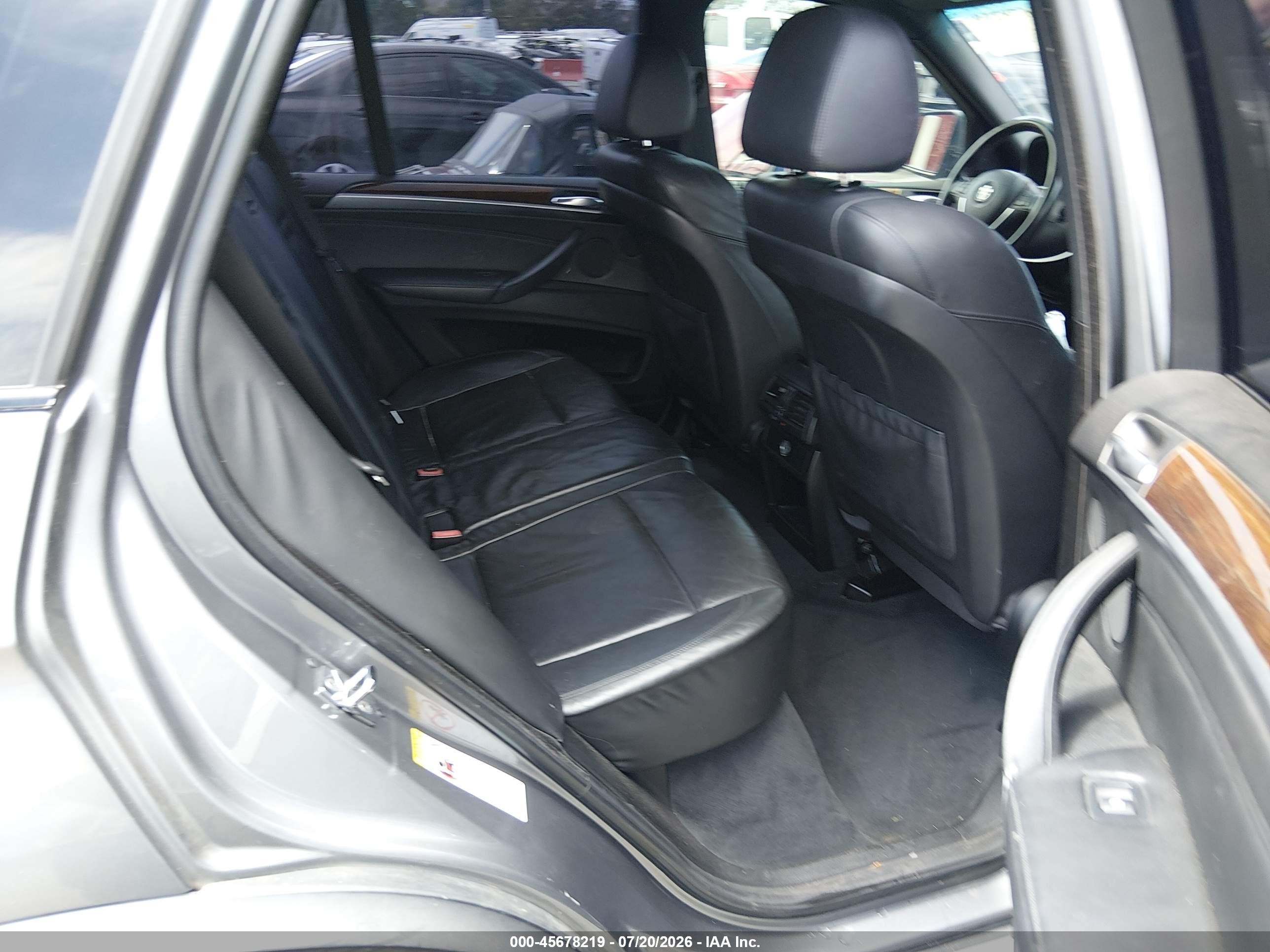 2007 Bmw X5 4.8i Gray vin: 5UXFE835X7LZ43036
