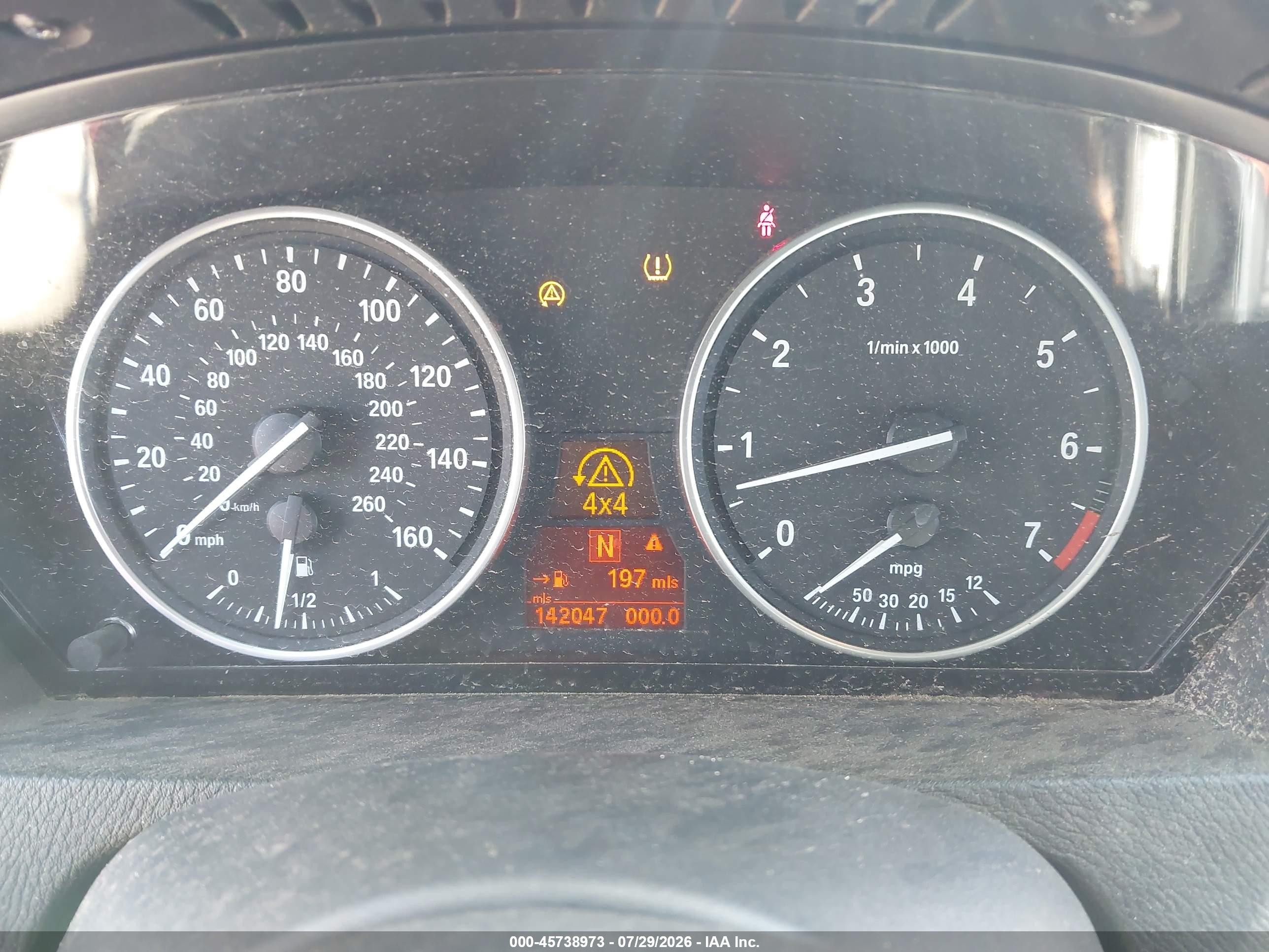 2008 Bmw X5 4.8i Silver vin: 5UXFE835X8L163412