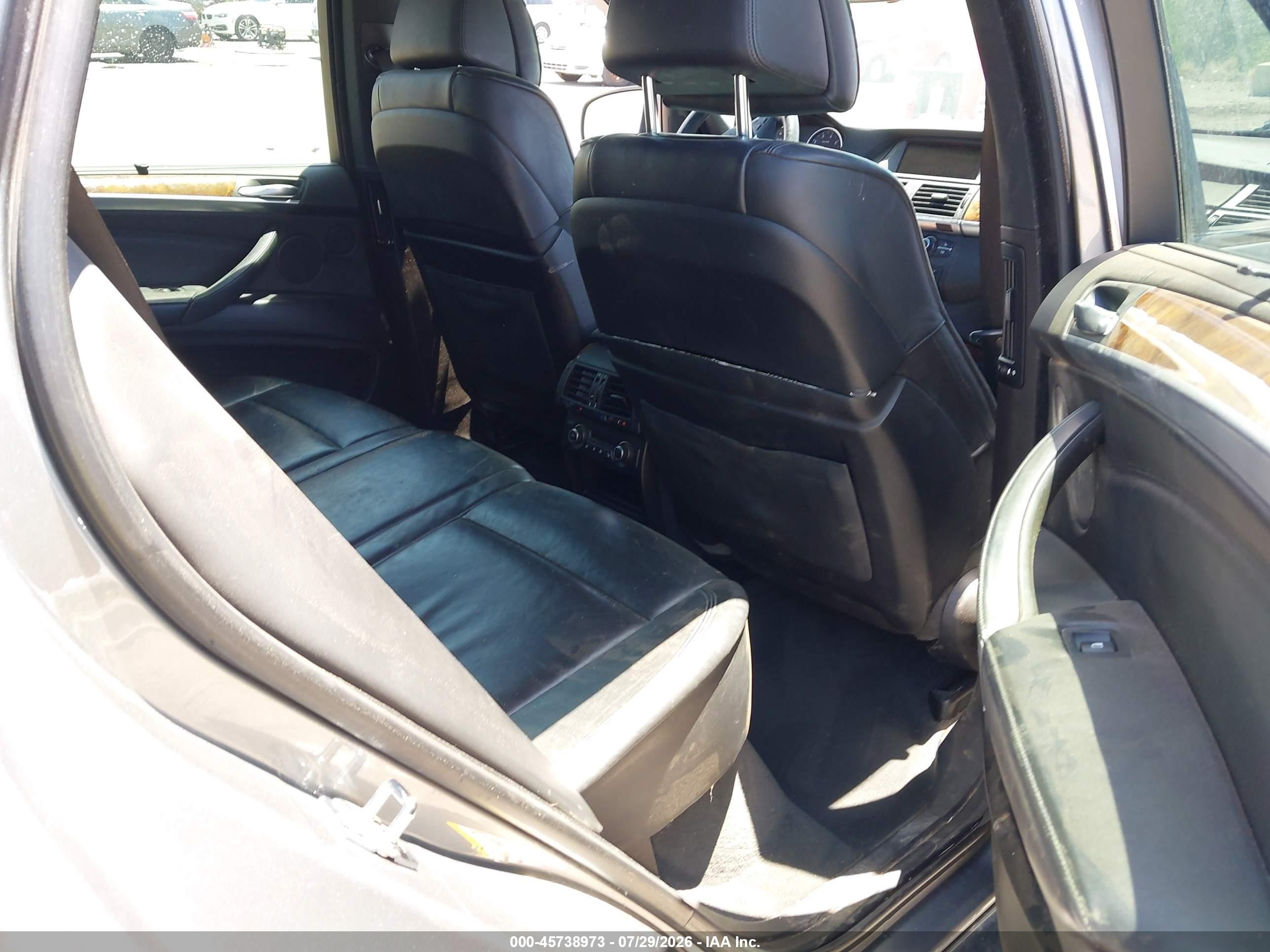 2008 Bmw X5 4.8i Silver vin: 5UXFE835X8L163412