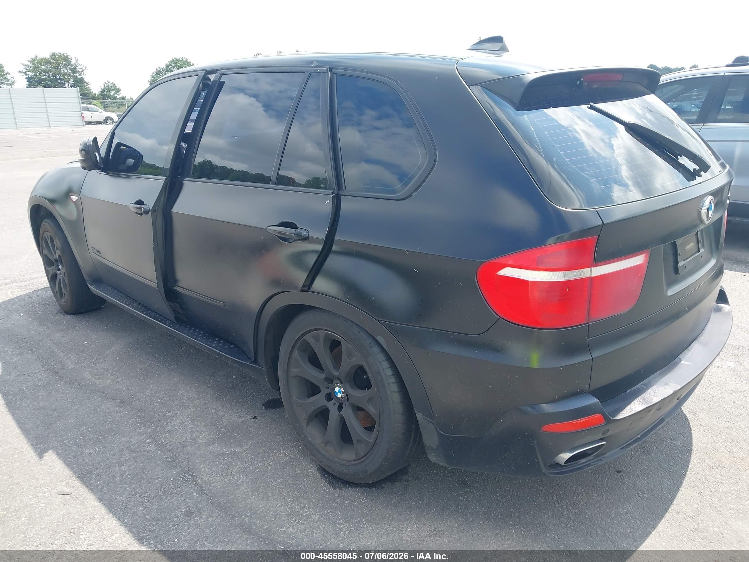 2010 Bmw X5 Xdrive48i Black vin: 5UXFE8C50AL311296