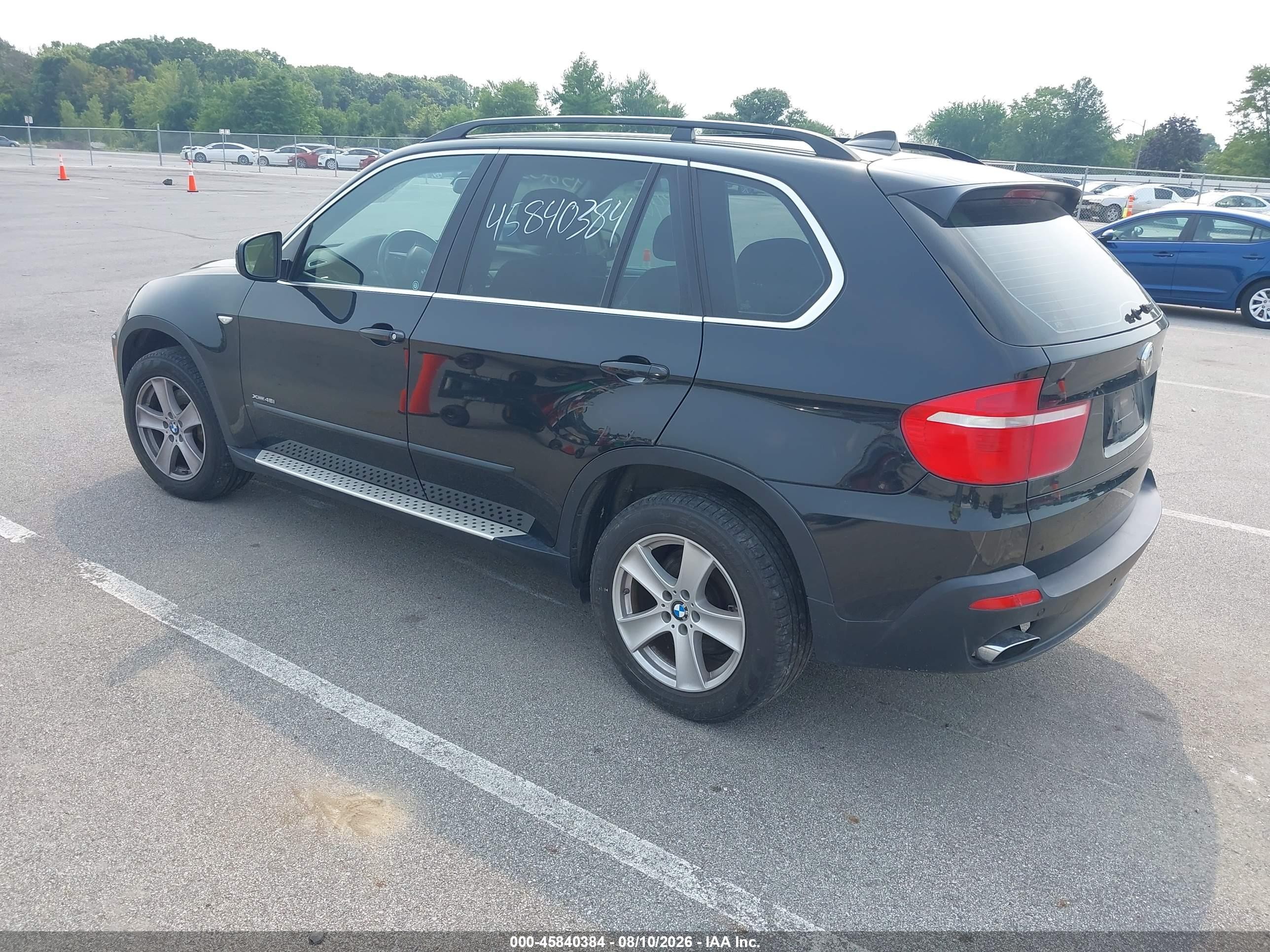 2010 Bmw X5 Xdrive48i Black vin: 5UXFE8C50AL312707