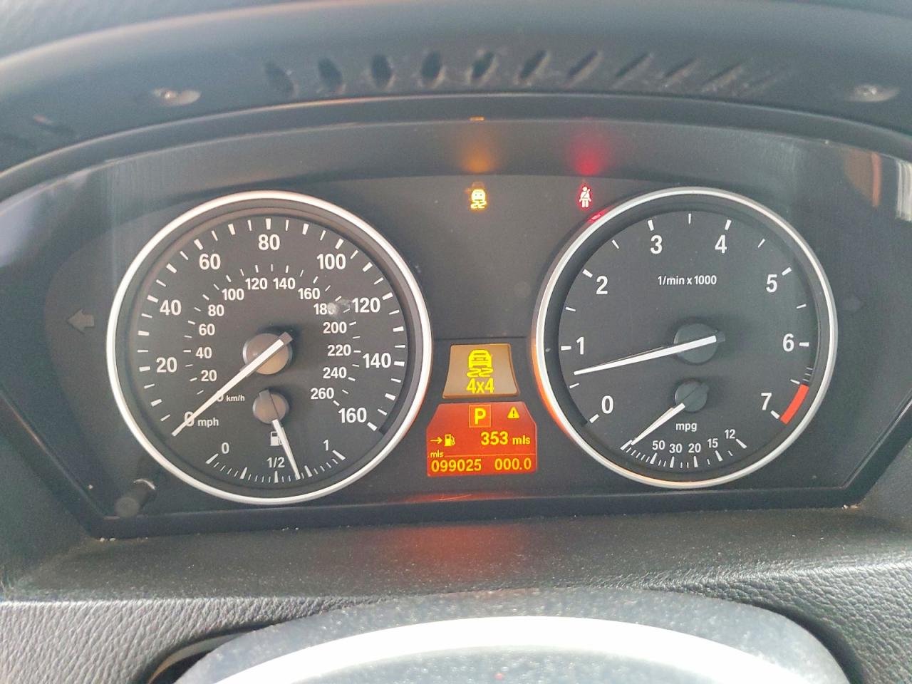 2010 Bmw X5 Xdrive48i Черный vin: 5UXFE8C51AL311291