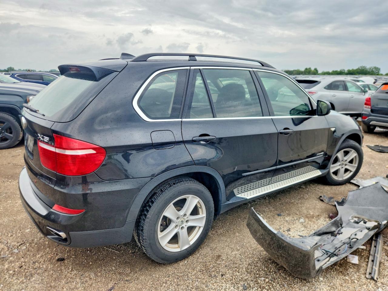 2010 Bmw X5 Xdrive48i Black vin: 5UXFE8C53AL311244