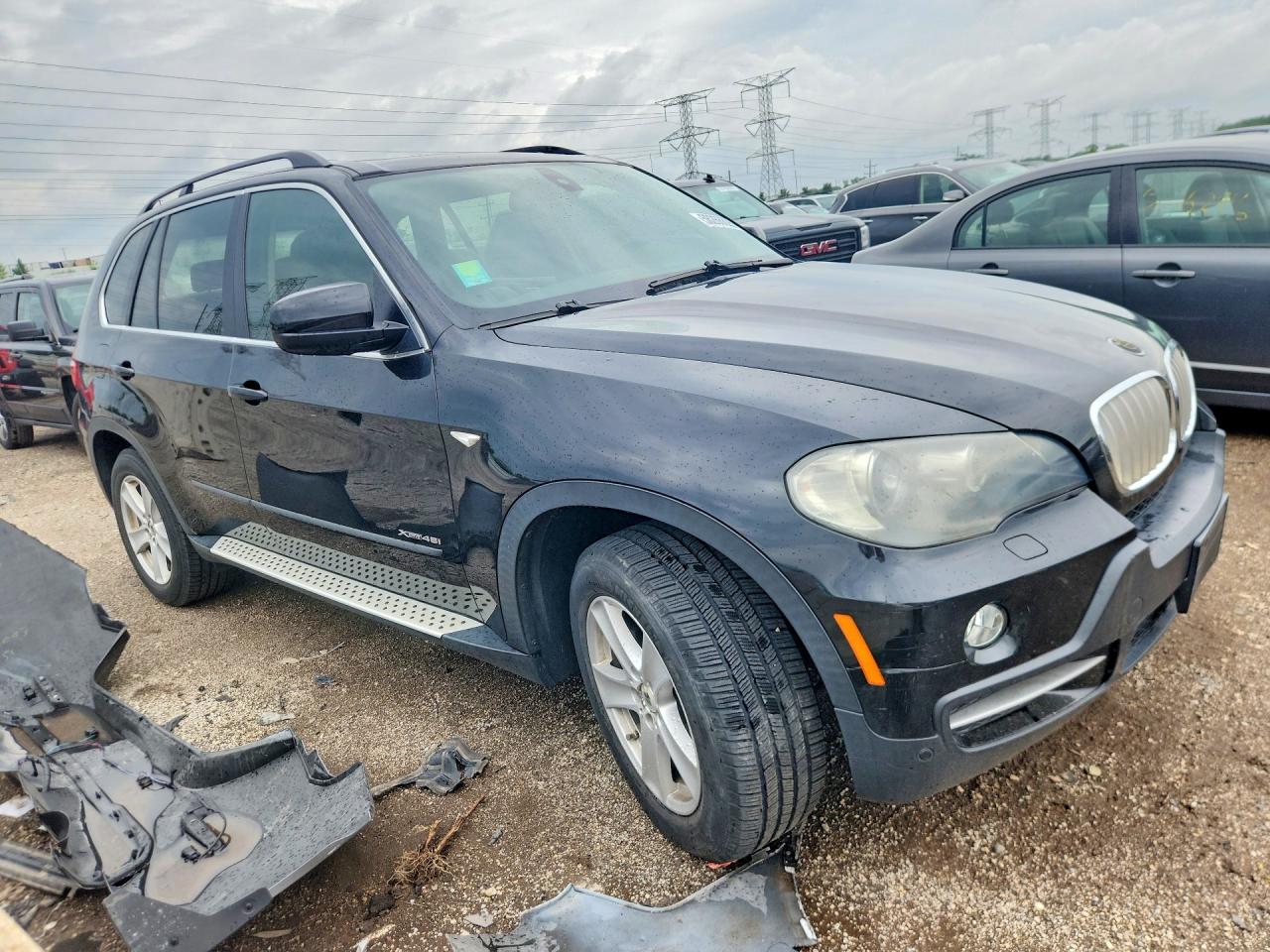 2010 Bmw X5 Xdrive48i Black vin: 5UXFE8C53AL311244
