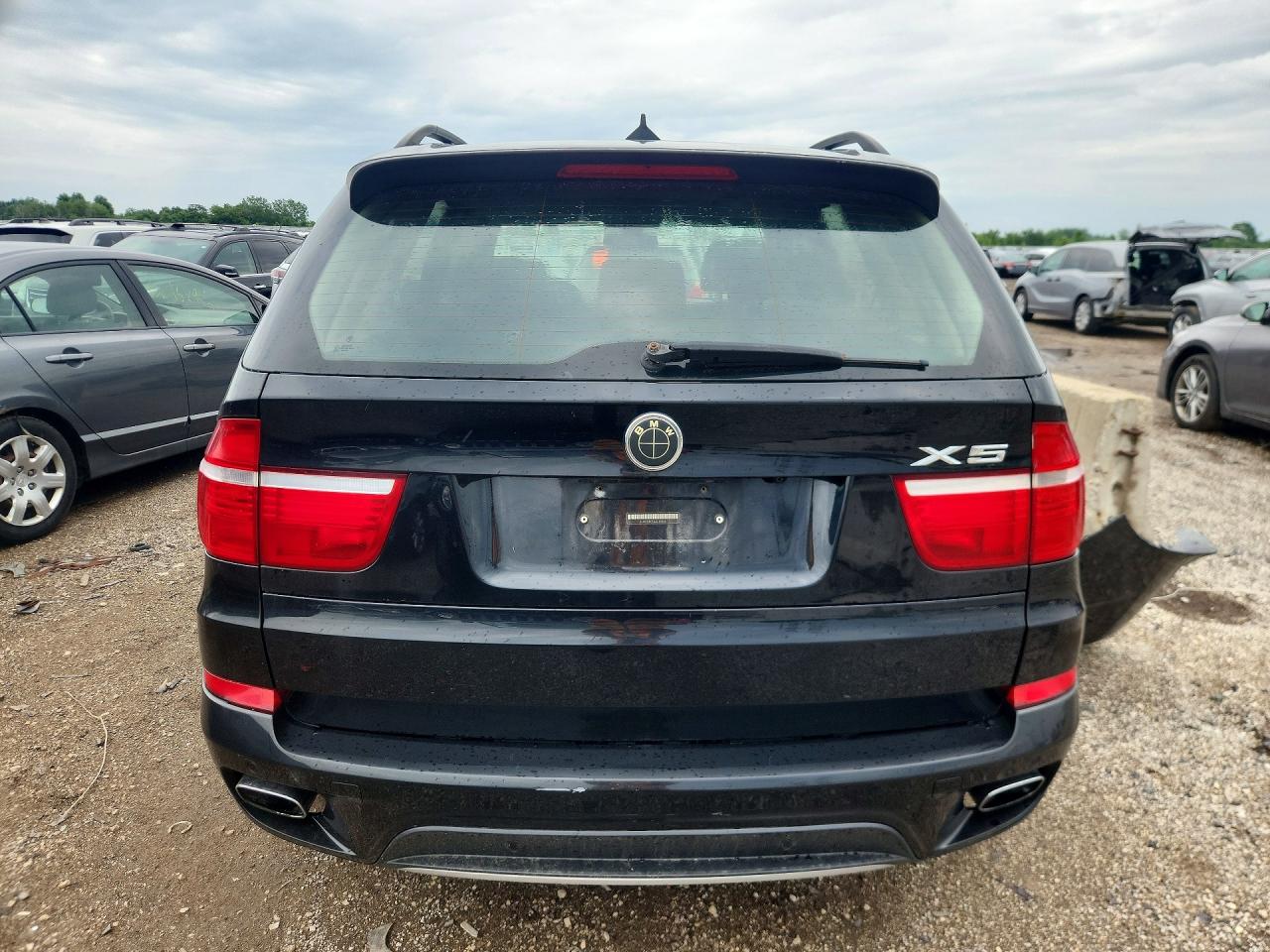2010 Bmw X5 Xdrive48i Black vin: 5UXFE8C53AL311244
