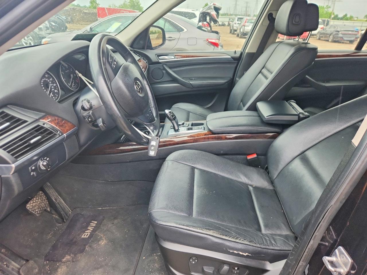 2010 Bmw X5 Xdrive48i Black vin: 5UXFE8C53AL311244