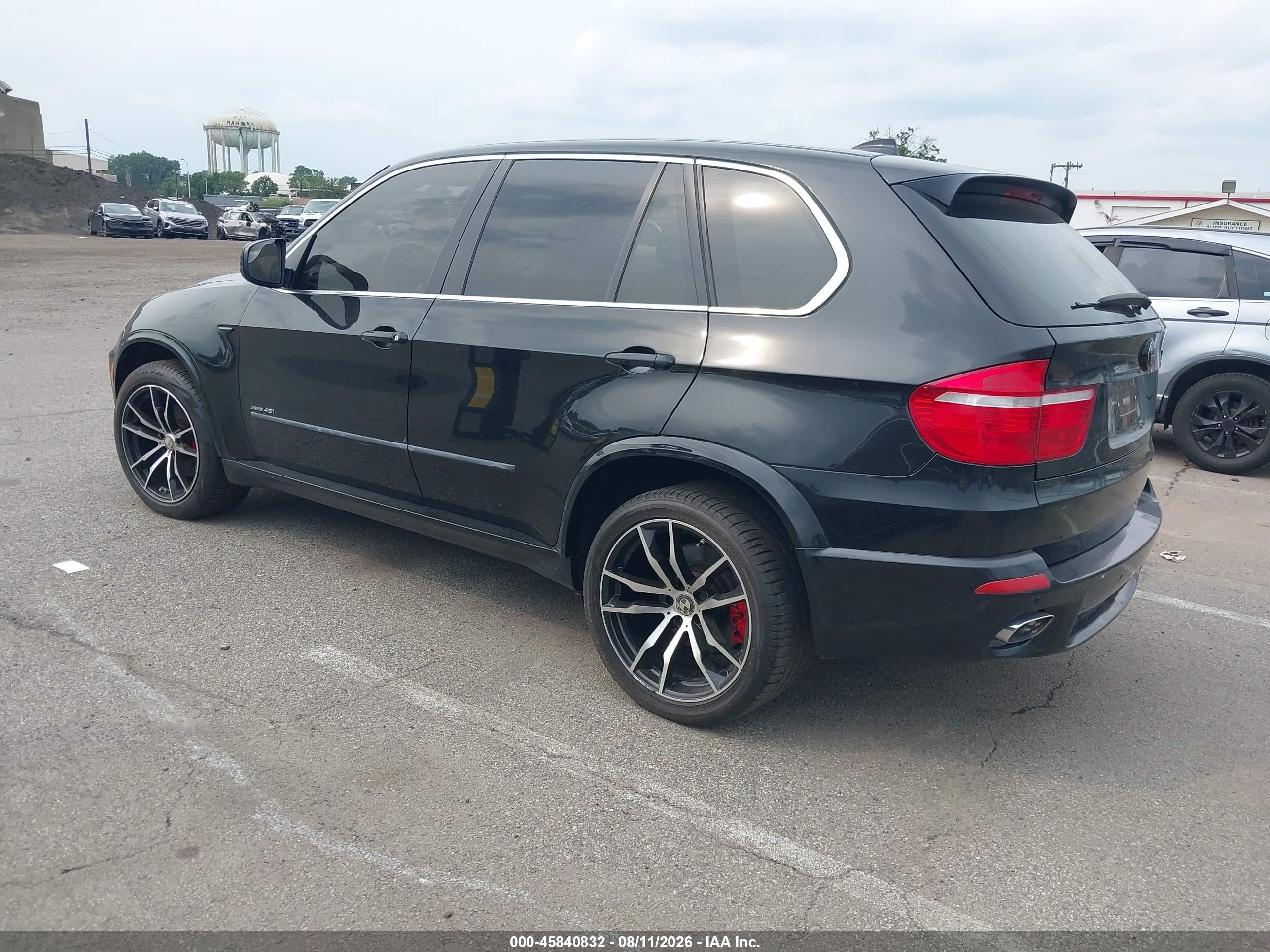 2010 Bmw X5 Xdrive48i Black vin: 5UXFE8C56AL311075