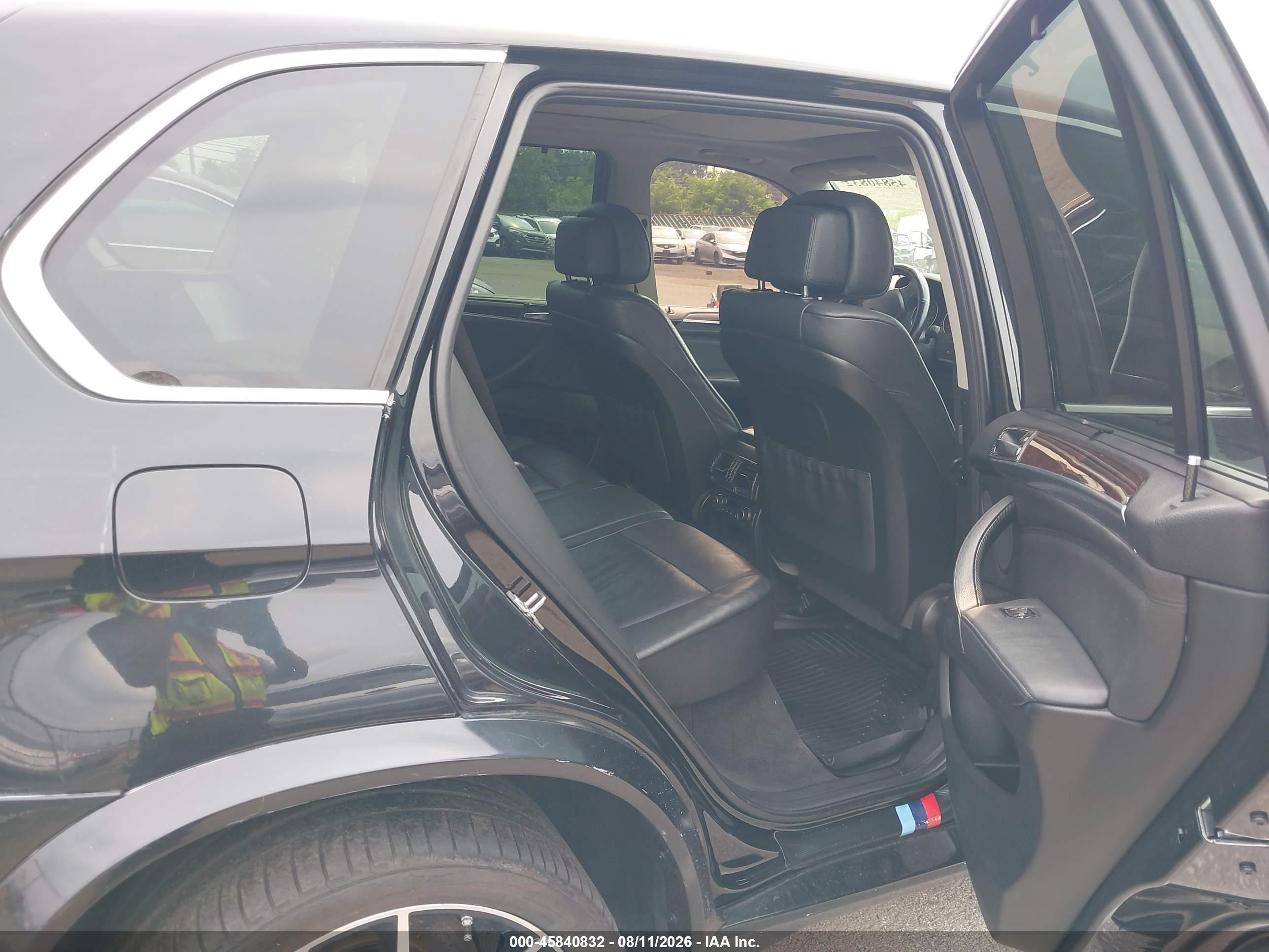 2010 Bmw X5 Xdrive48i Black vin: 5UXFE8C56AL311075