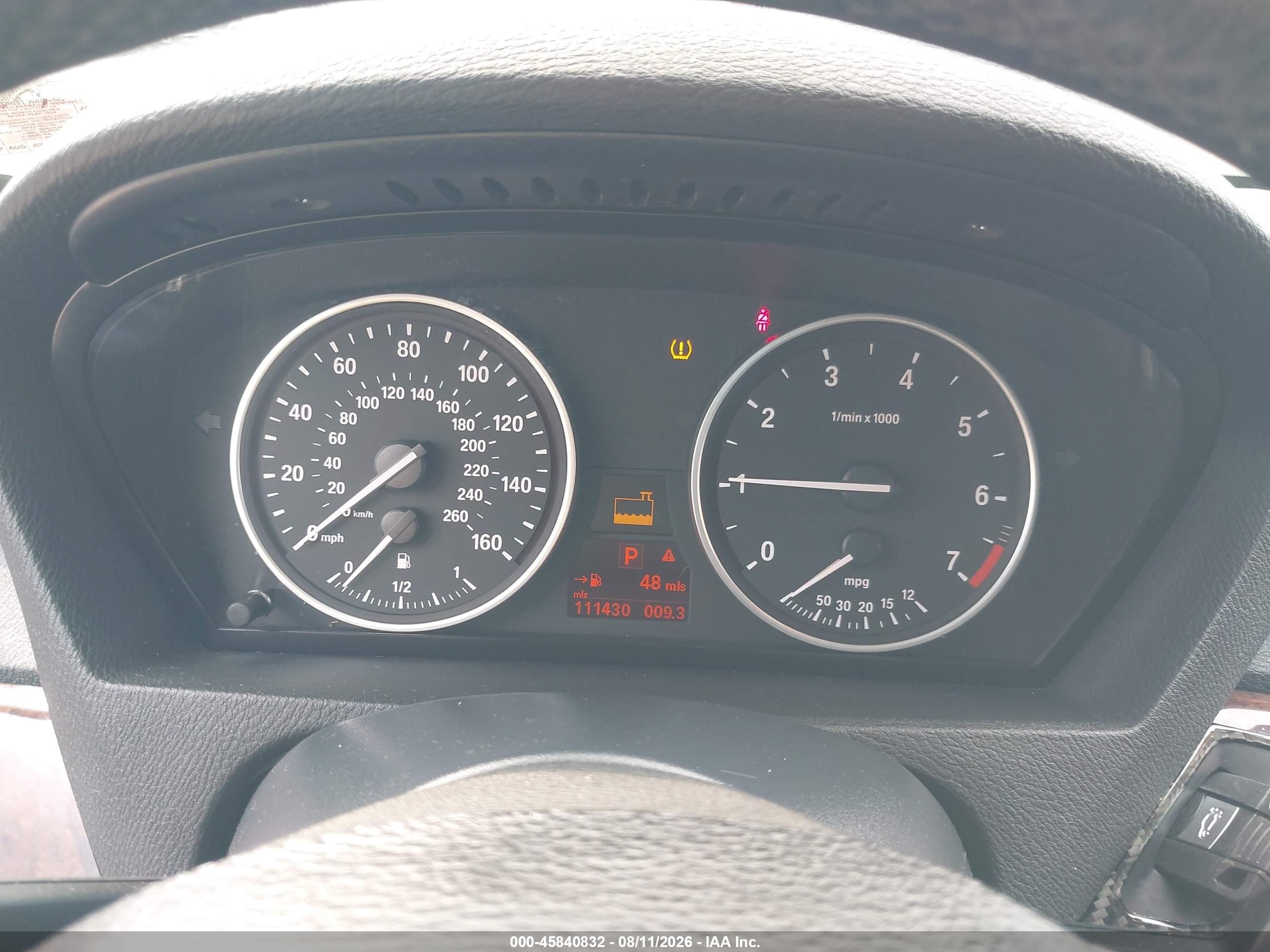 2010 Bmw X5 Xdrive48i Black vin: 5UXFE8C56AL311075