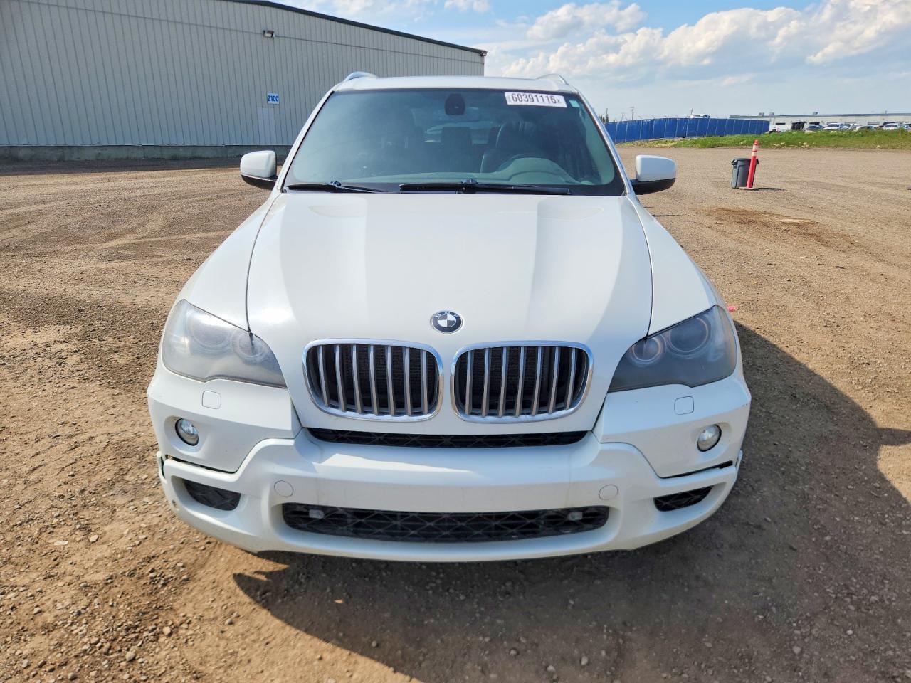 2010 Bmw X5 Xdrive48i White vin: 5UXFE8C57AL311148