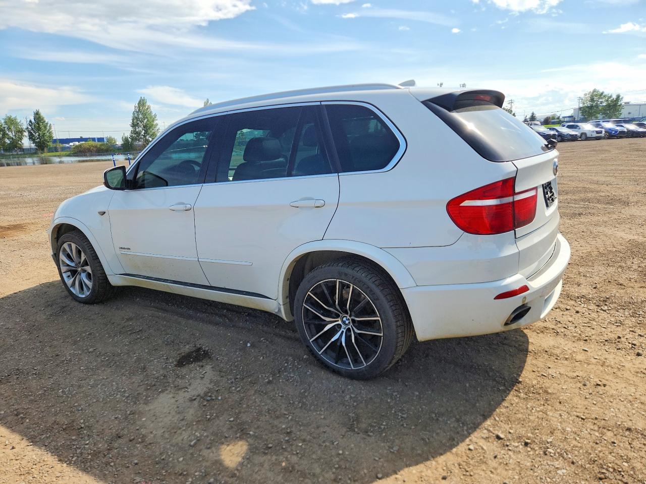 2010 Bmw X5 Xdrive48i White vin: 5UXFE8C57AL311148