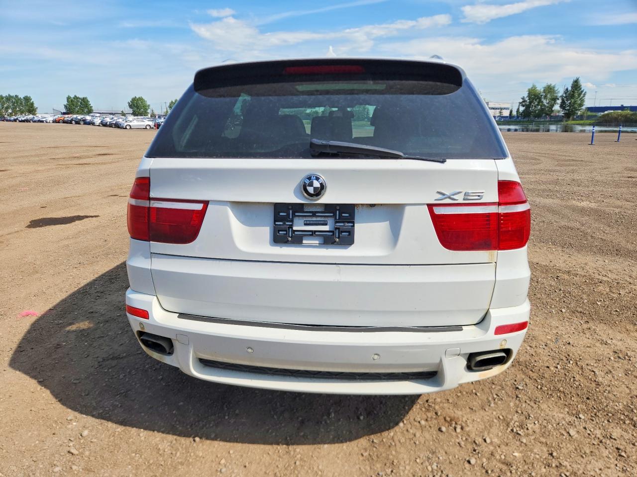 2010 Bmw X5 Xdrive48i White vin: 5UXFE8C57AL311148
