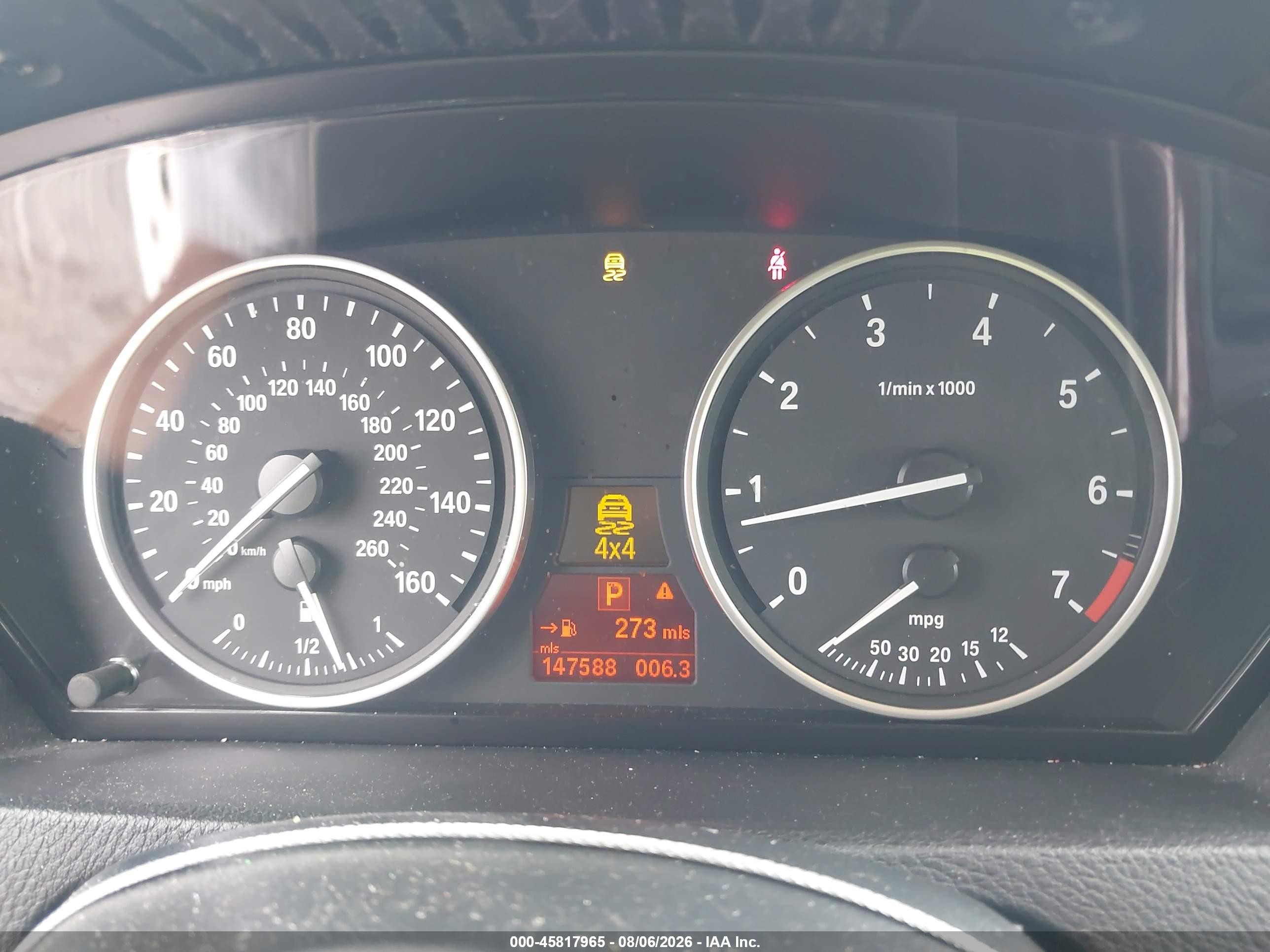 2010 Bmw X5 Xdrive48i Black vin: 5UXFE8C5XAL310706