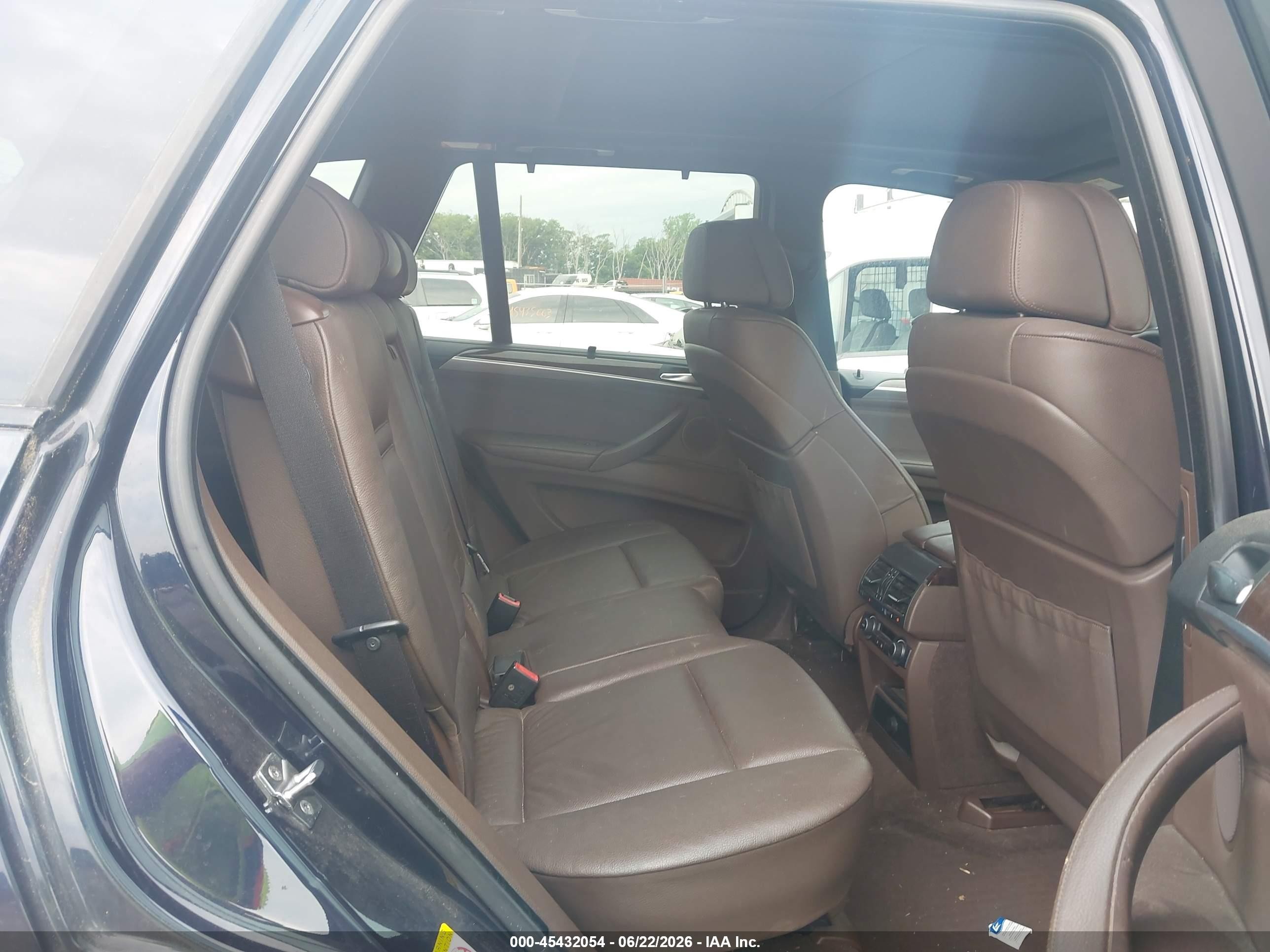 2009 Bmw X5 Xdrive35d Dark Blue vin: 5UXFF03559LJ97645