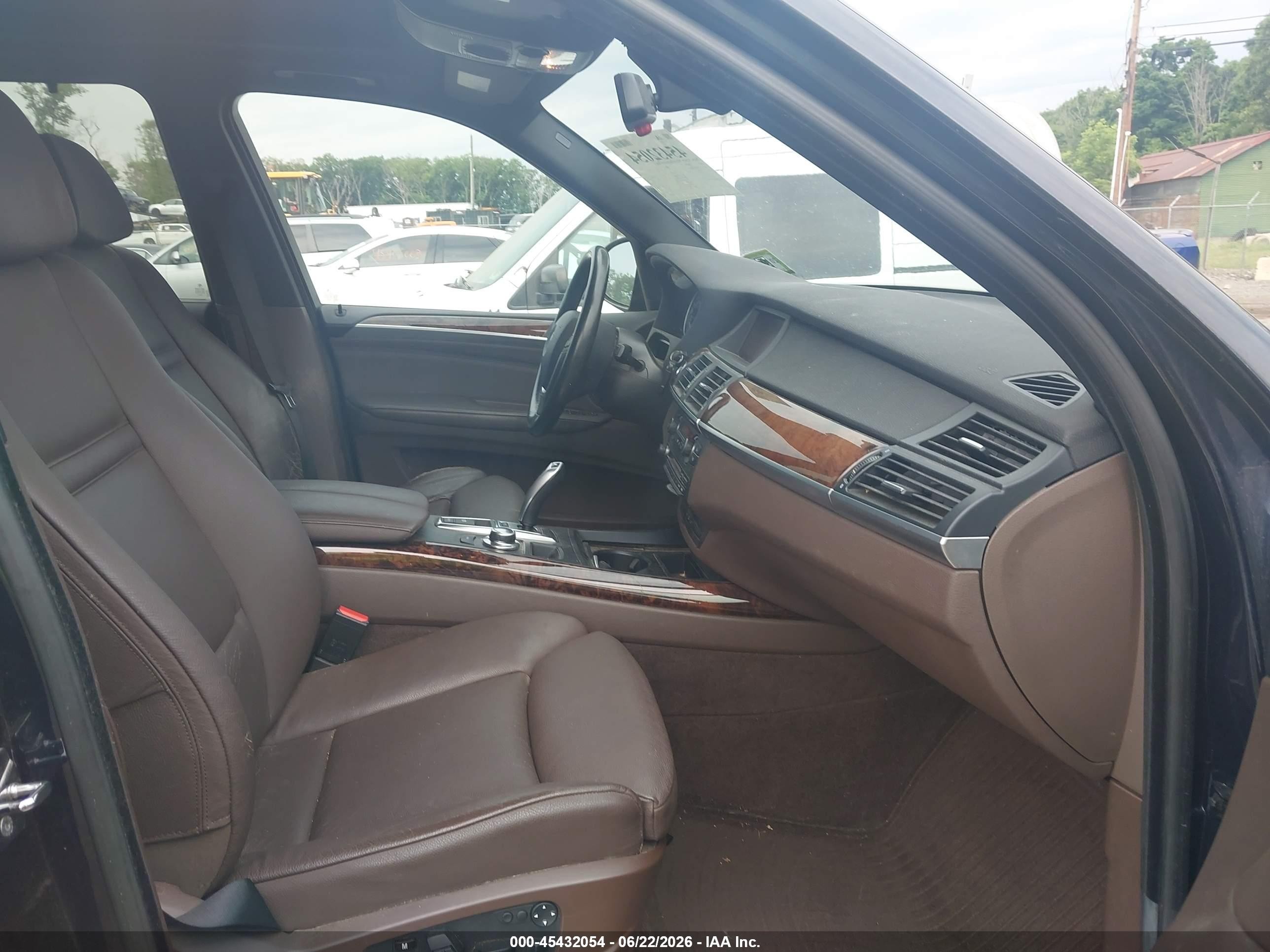 2009 Bmw X5 Xdrive35d Dark Blue vin: 5UXFF03559LJ97645