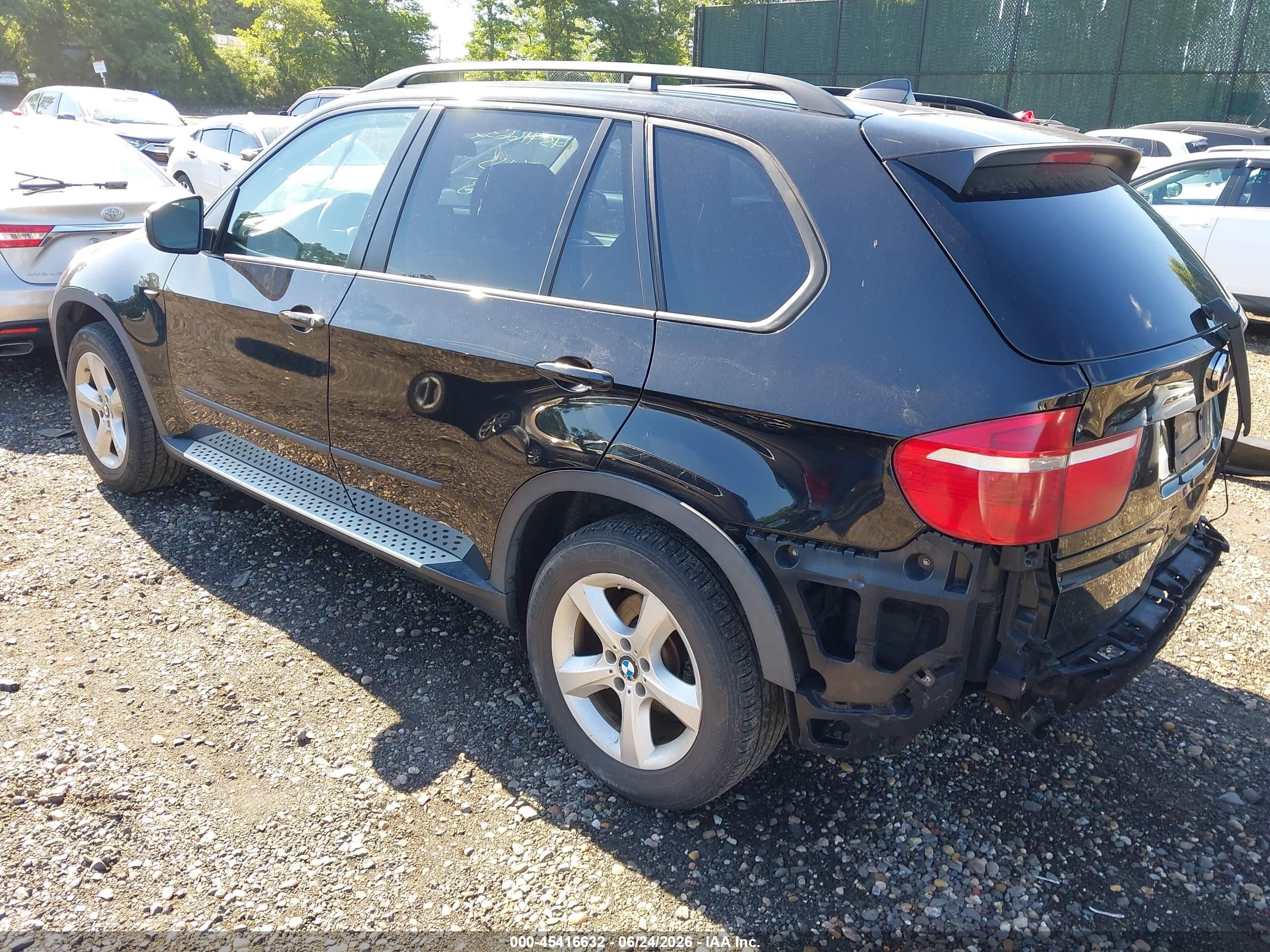 2009 Bmw X5 Xdrive35d Черный vin: 5UXFF03569LJ97024