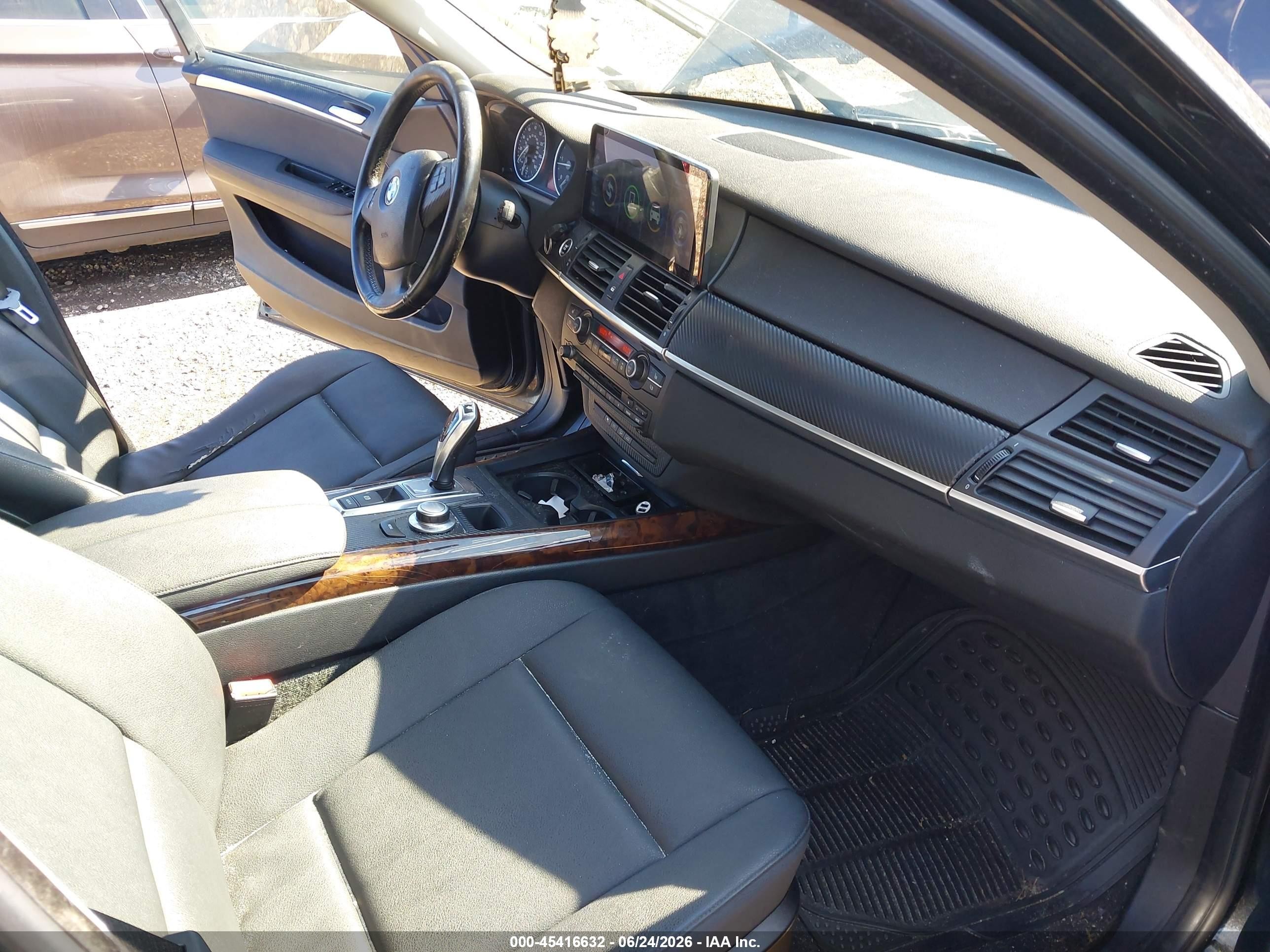 2009 Bmw X5 Xdrive35d Черный vin: 5UXFF03569LJ97024
