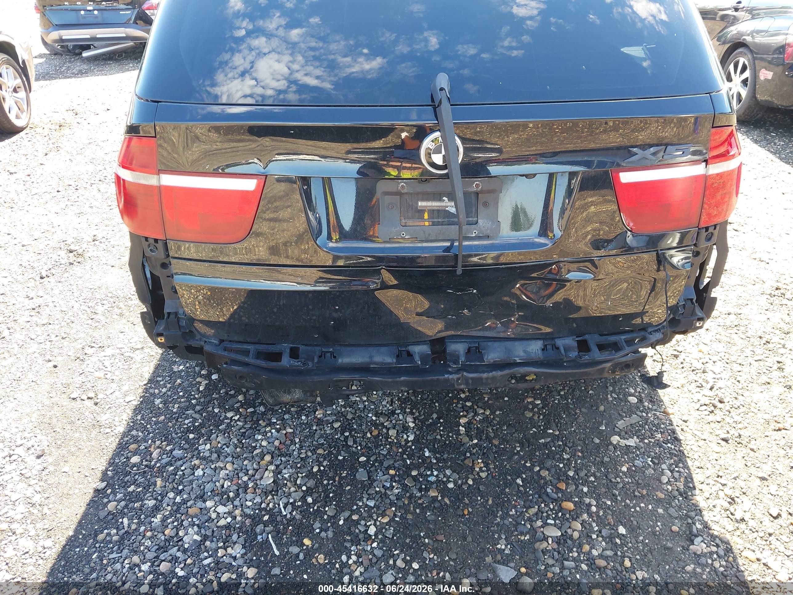 2009 Bmw X5 Xdrive35d Черный vin: 5UXFF03569LJ97024