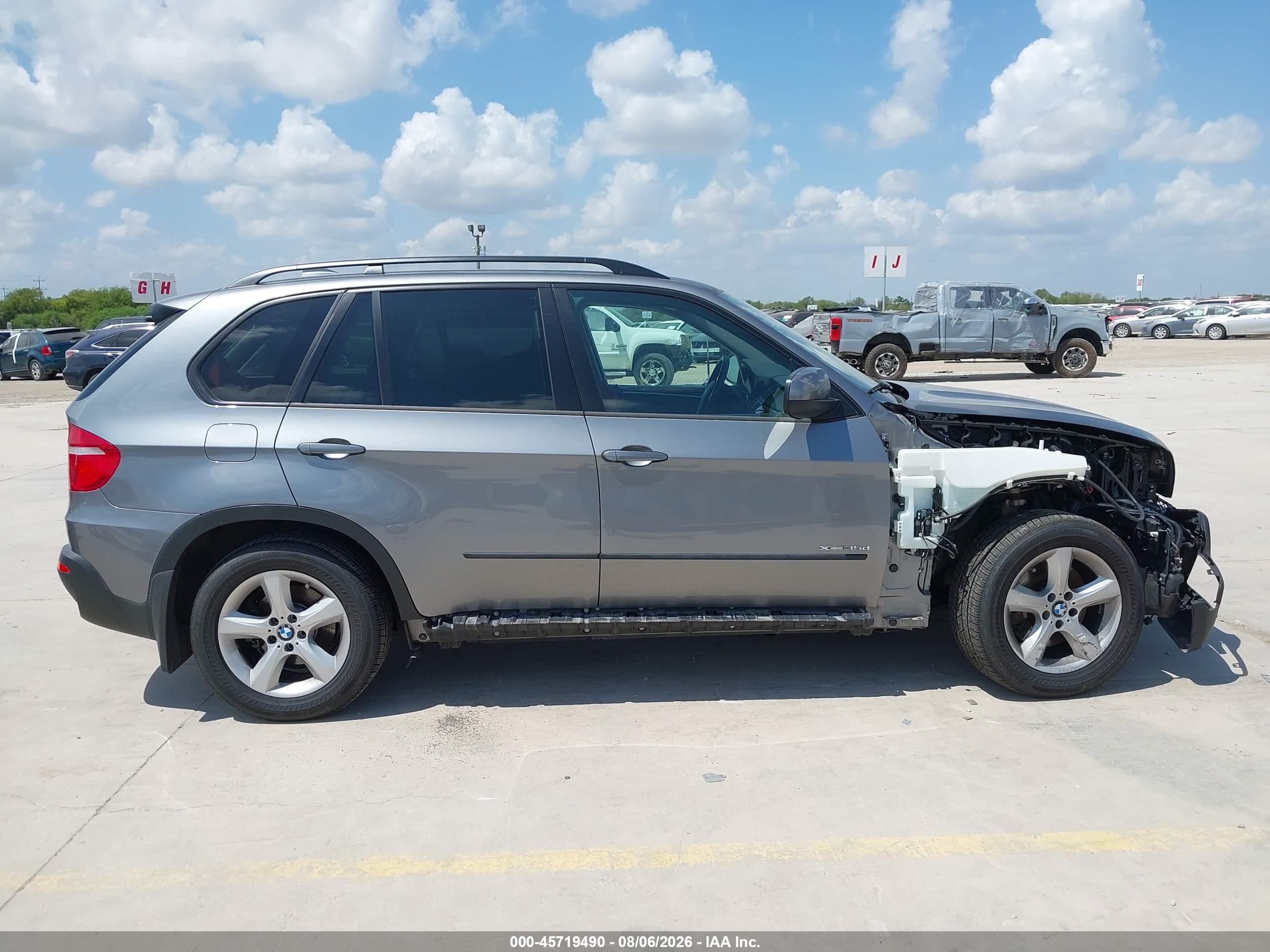 2009 Bmw X5 Xdrive35d Gray vin: 5UXFF03569LJ97704