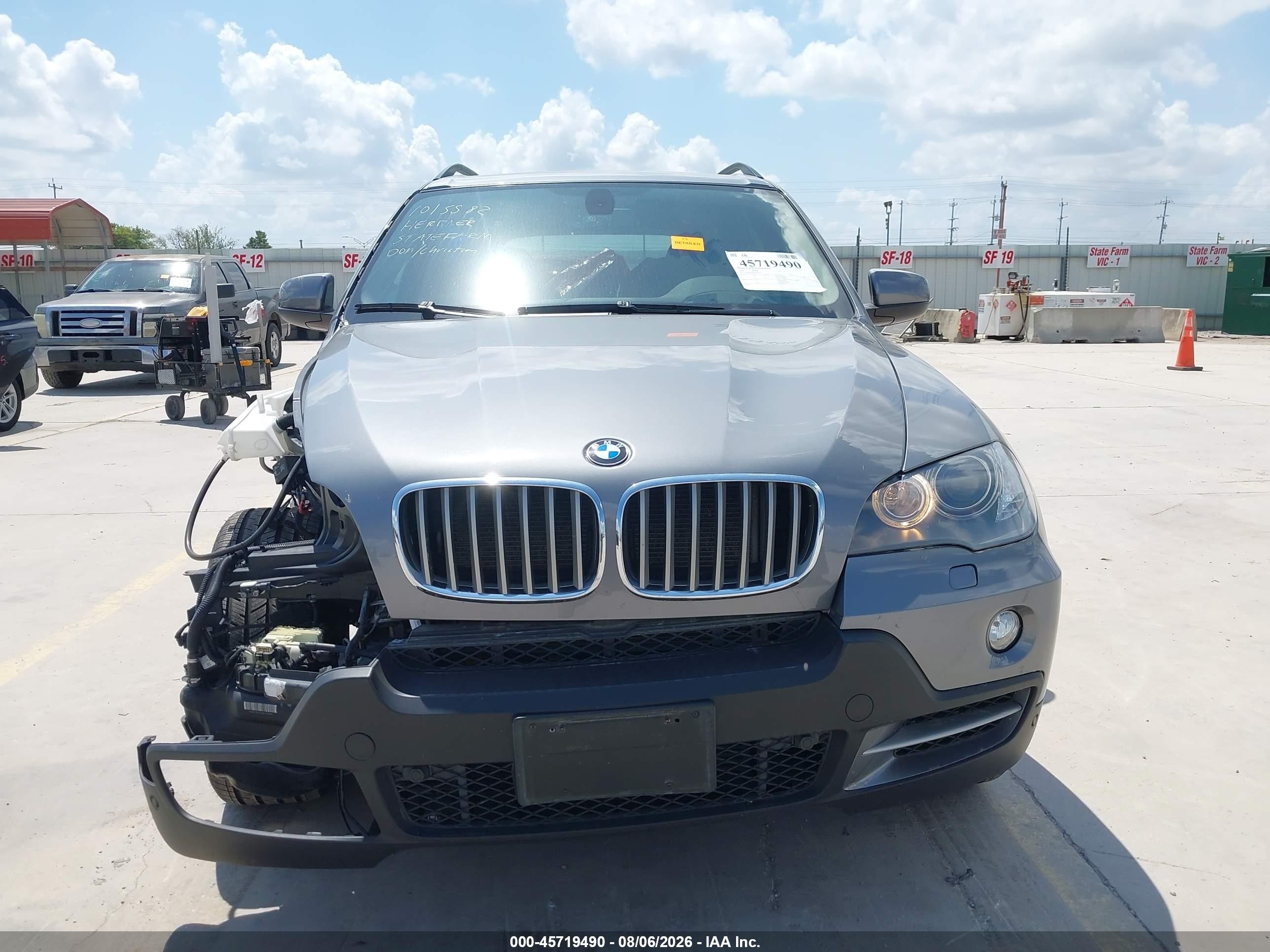 2009 Bmw X5 Xdrive35d Gray vin: 5UXFF03569LJ97704
