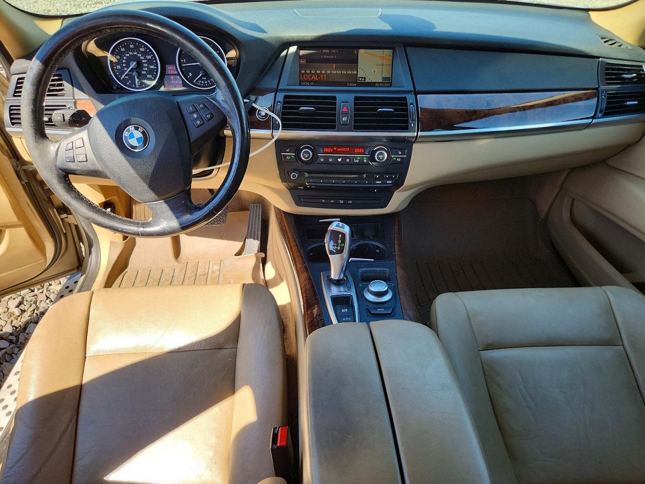 2009 Bmw X5 Xdrive35d Gold vin: 5UXFF03599LJ96790
