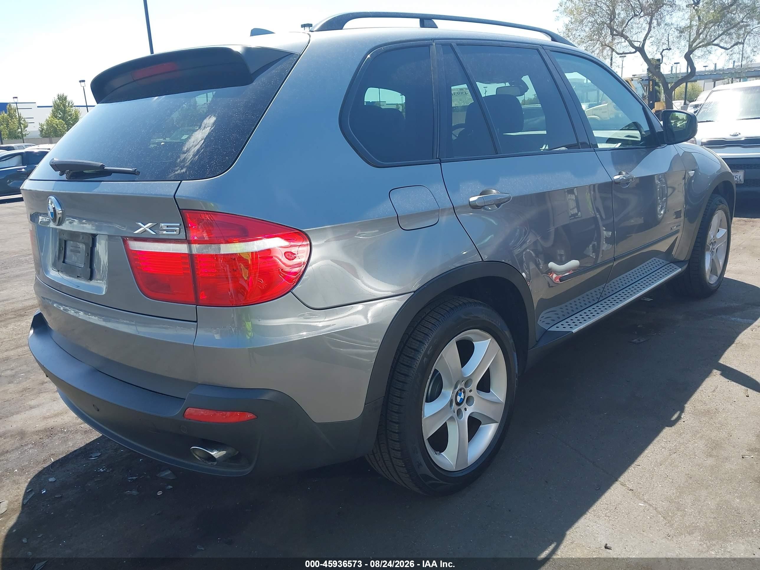 2009 Bmw X5 Xdrive35d Серебряный vin: 5UXFF035X9LJ96149