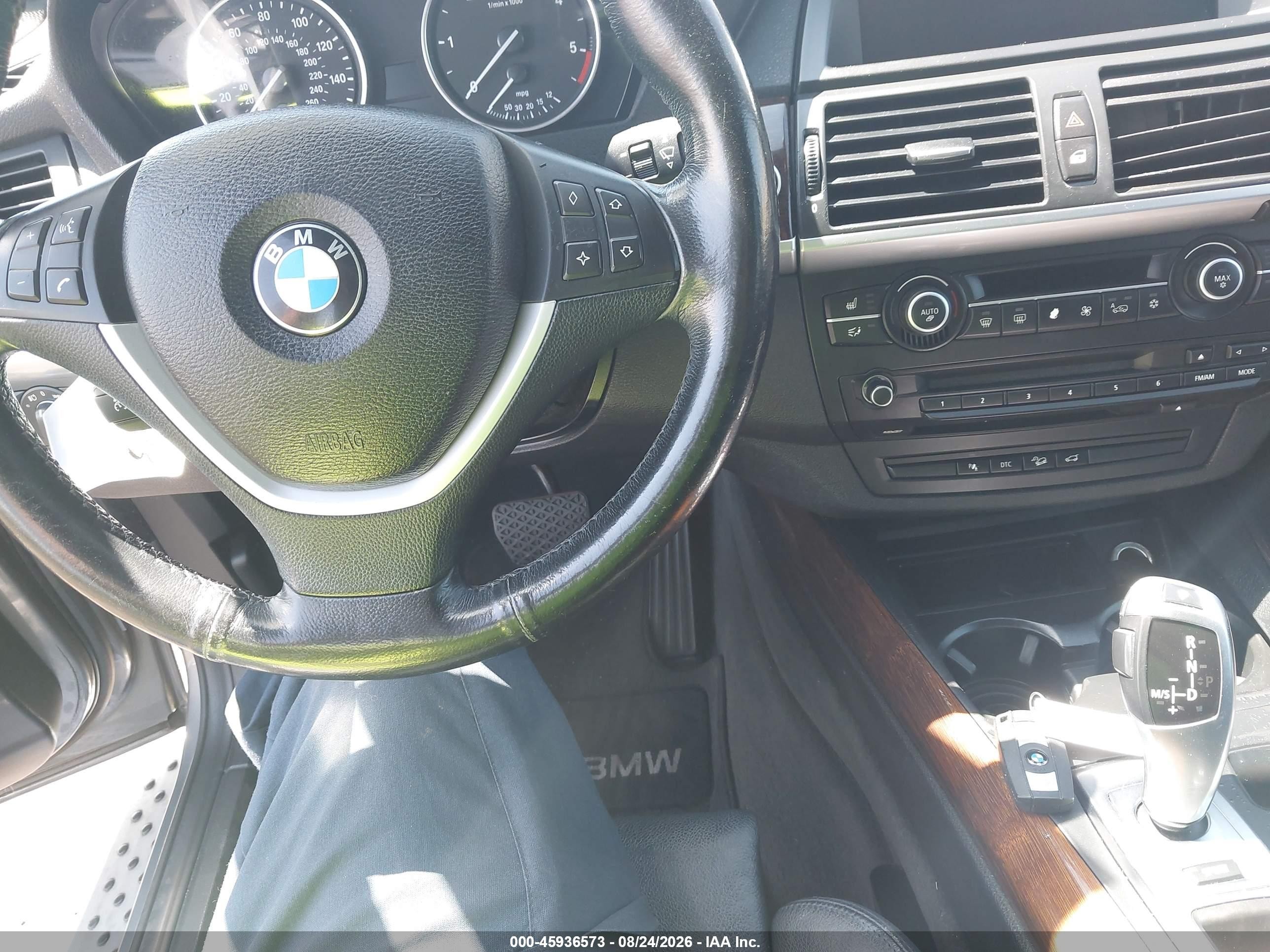 2009 Bmw X5 Xdrive35d Серебряный vin: 5UXFF035X9LJ96149