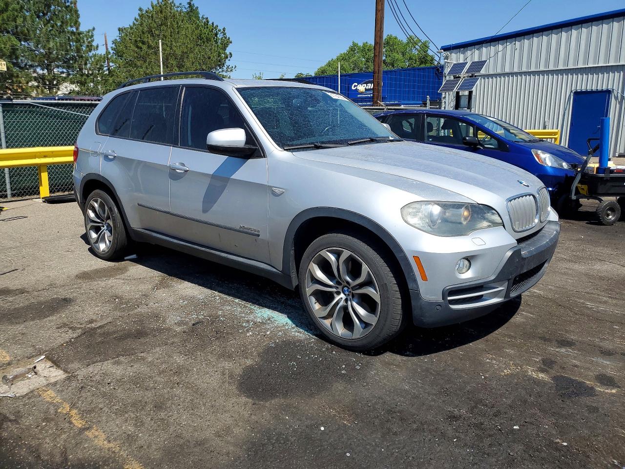 2010 Bmw X5 Xdrive35d Silver vin: 5UXFF0C51ALT85194