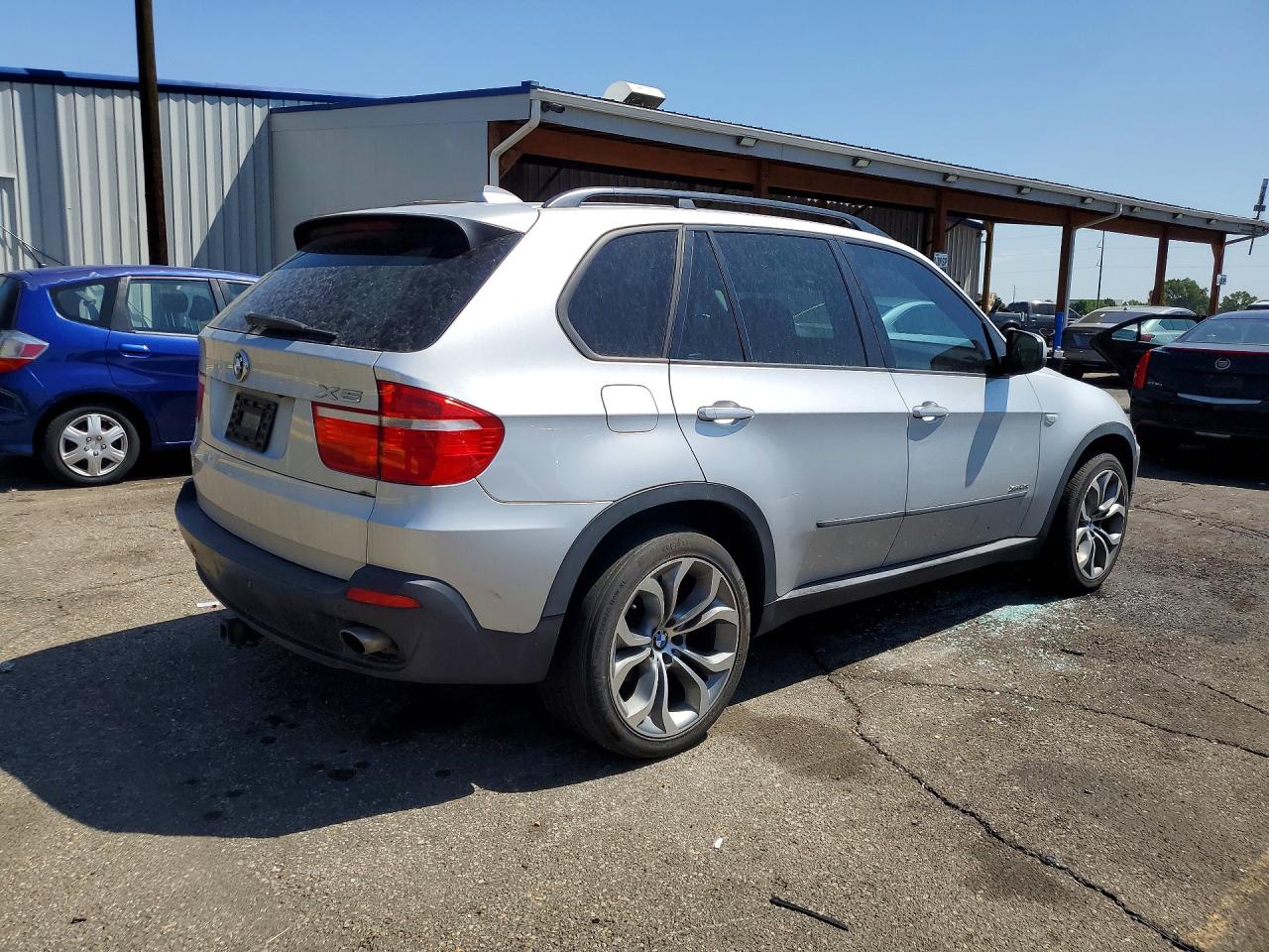 2010 Bmw X5 Xdrive35d Silver vin: 5UXFF0C51ALT85194