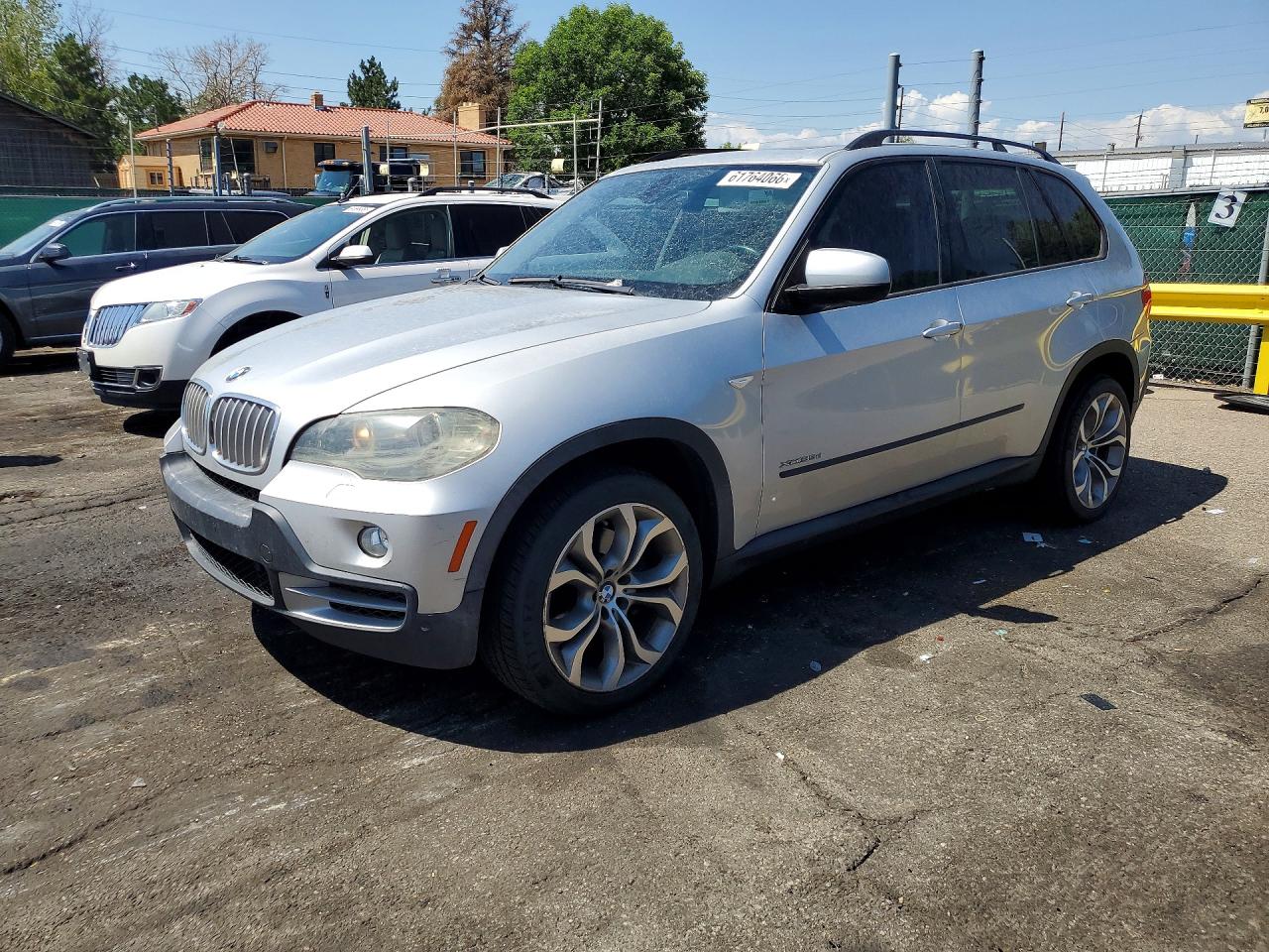 2010 Bmw X5 Xdrive35d Silver vin: 5UXFF0C51ALT85194