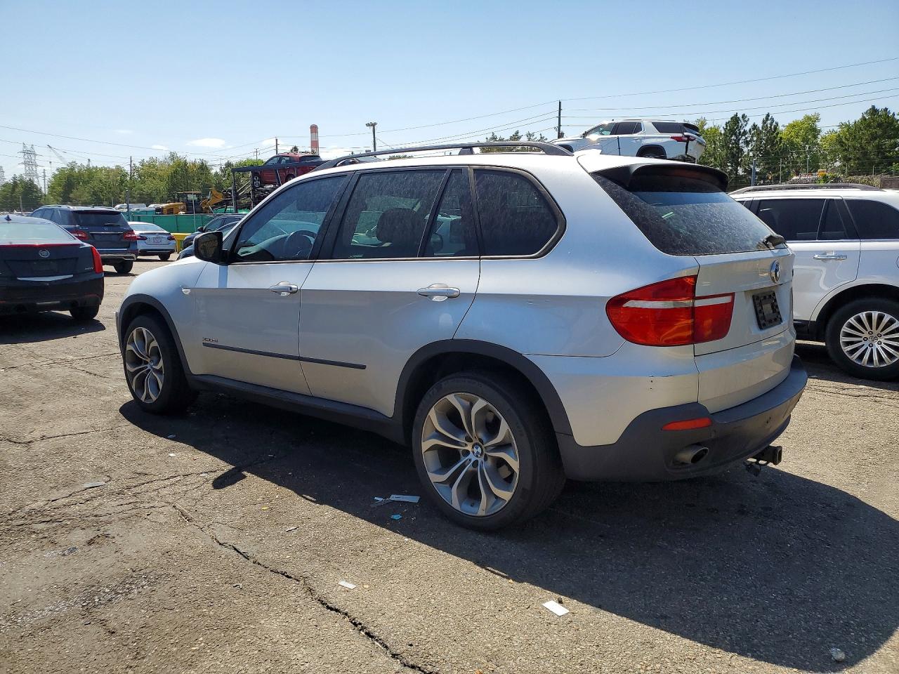 2010 Bmw X5 Xdrive35d Silver vin: 5UXFF0C51ALT85194