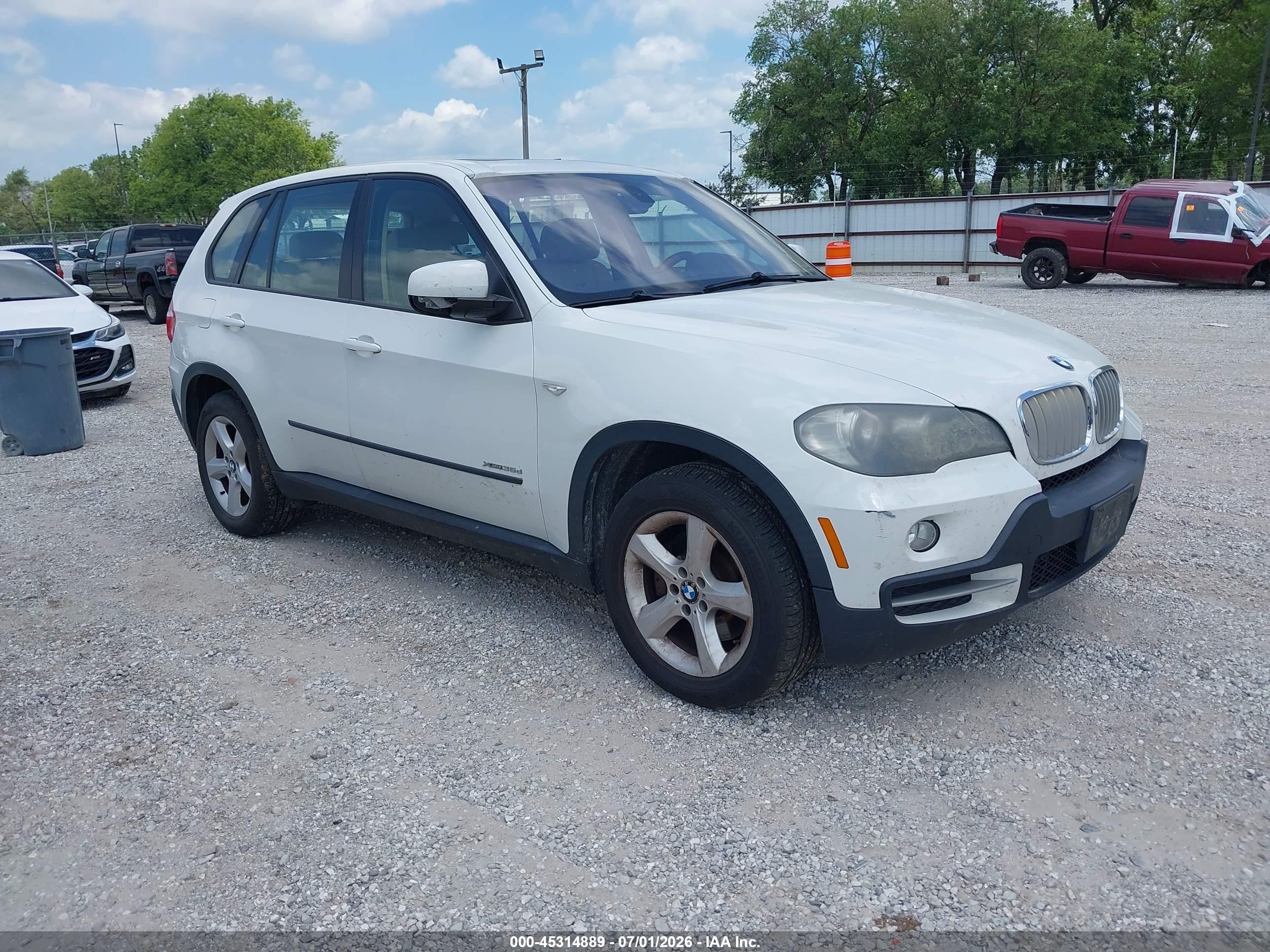2010 Bmw X5 Xdrive35d White vin: 5UXFF0C57ALT75964