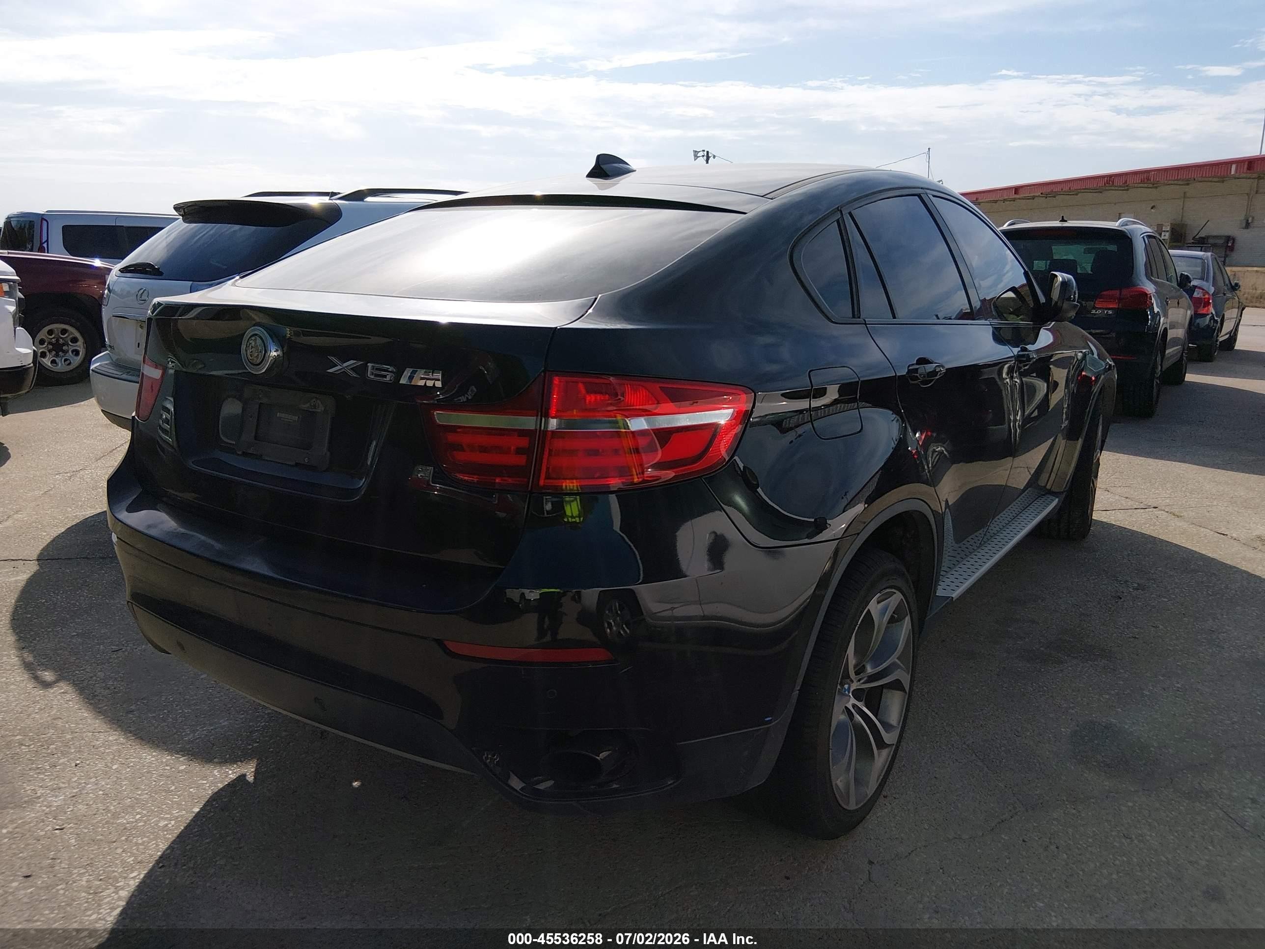 2013 Bmw X6 Xdrive35i Black vin: 5UXFG2C50DL786345