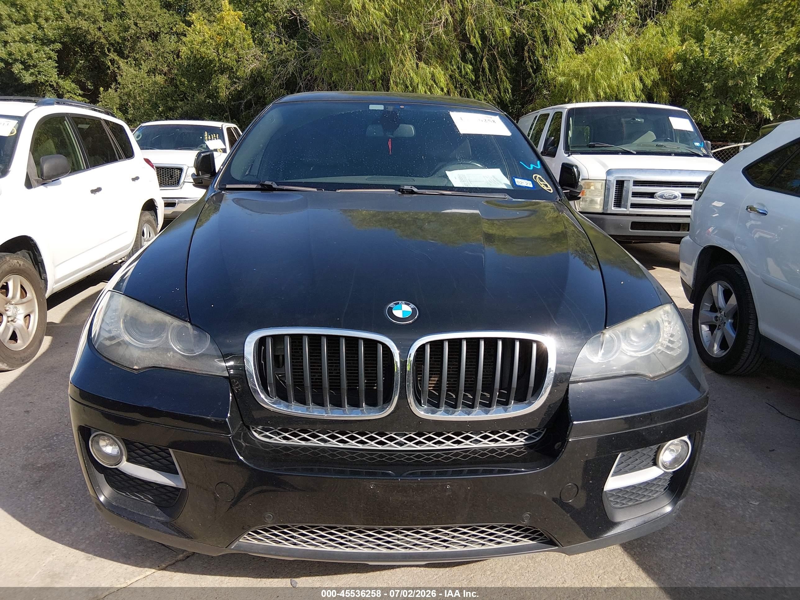 2013 Bmw X6 Xdrive35i Black vin: 5UXFG2C50DL786345