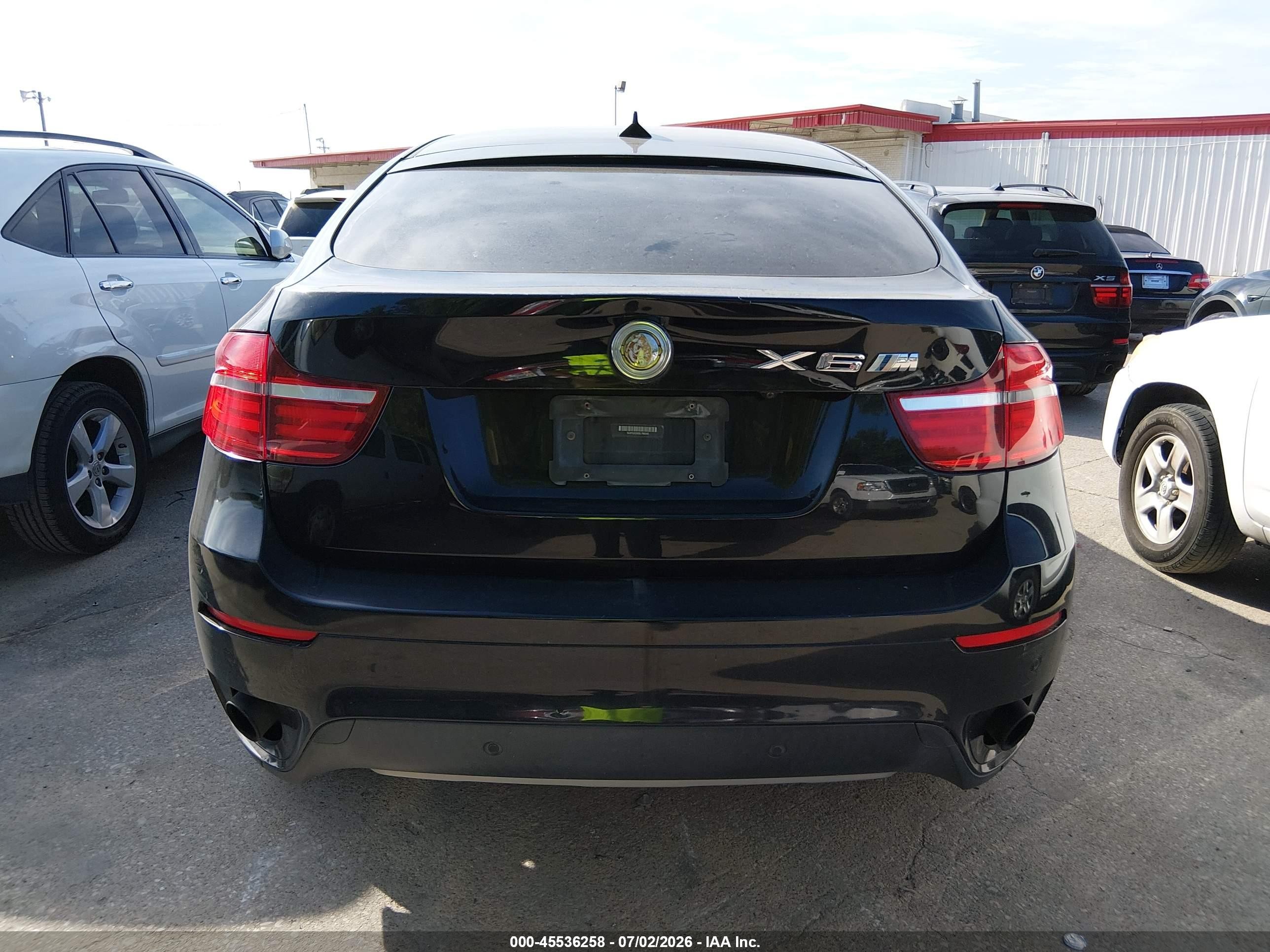 2013 Bmw X6 Xdrive35i Black vin: 5UXFG2C50DL786345