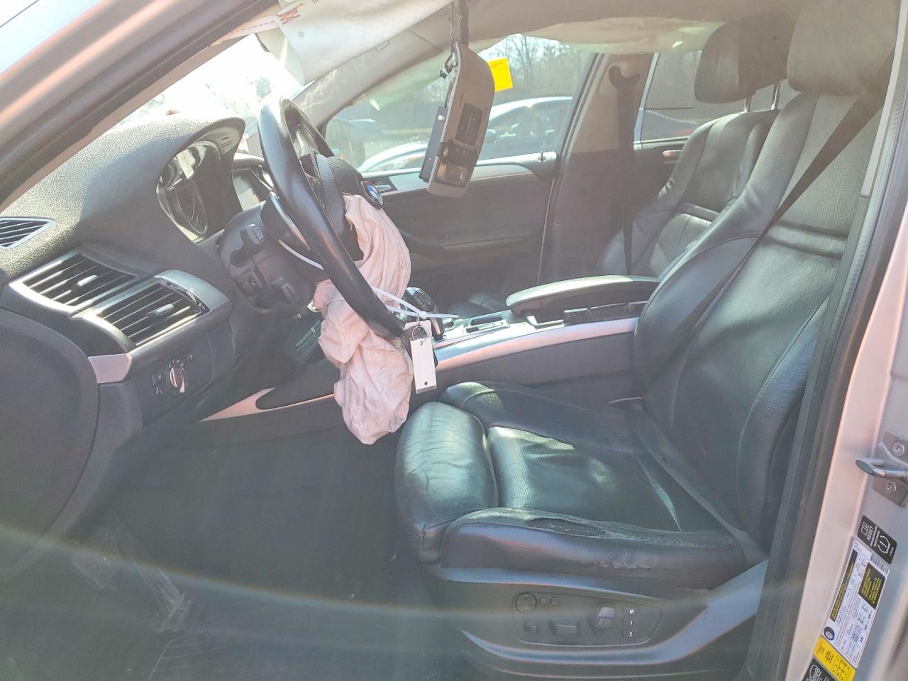 2014 Bmw X6 Xdrive35i Silver vin: 5UXFG2C50E0H09741
