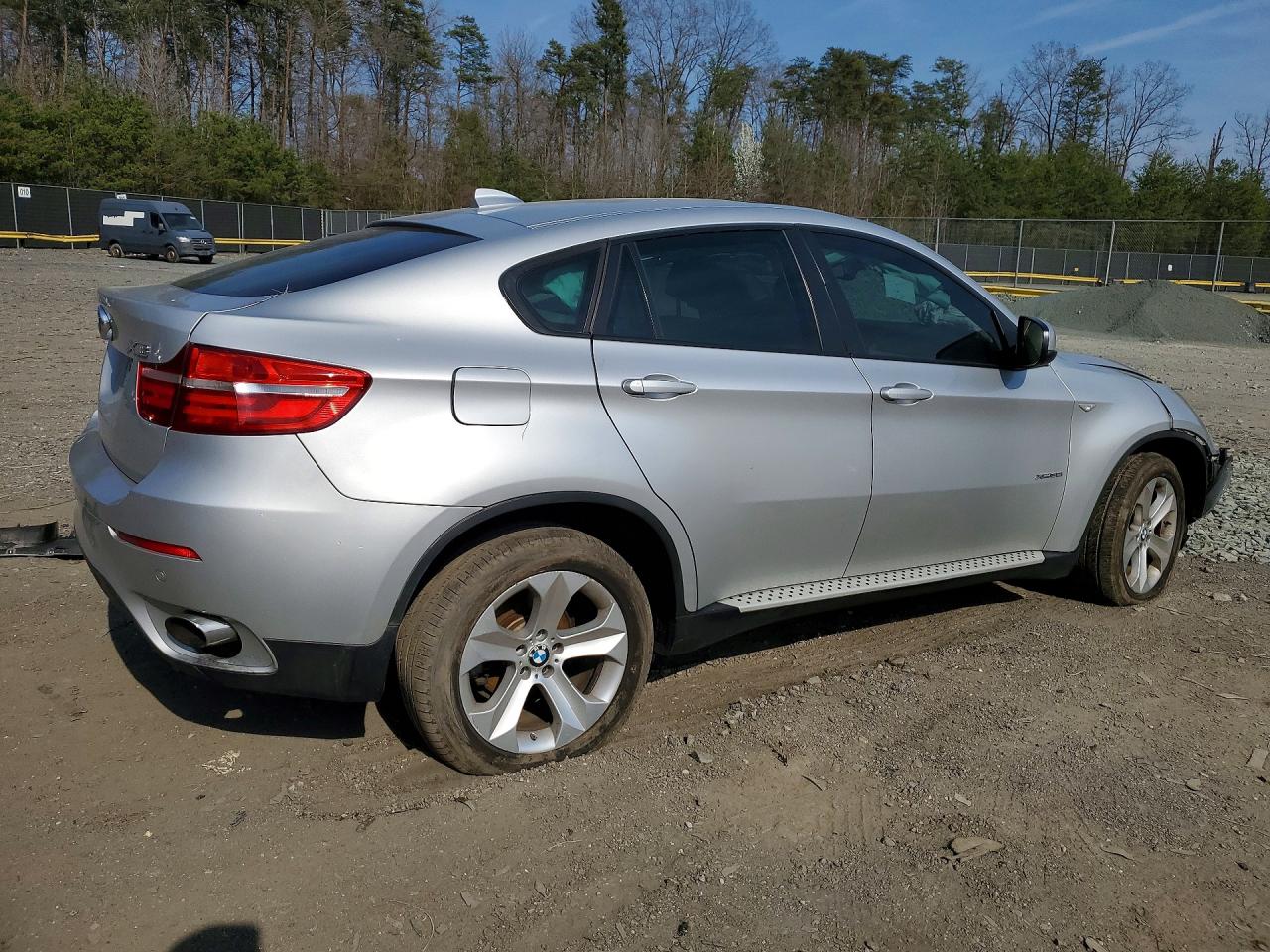 2014 Bmw X6 Xdrive35i Silver vin: 5UXFG2C50E0H09741