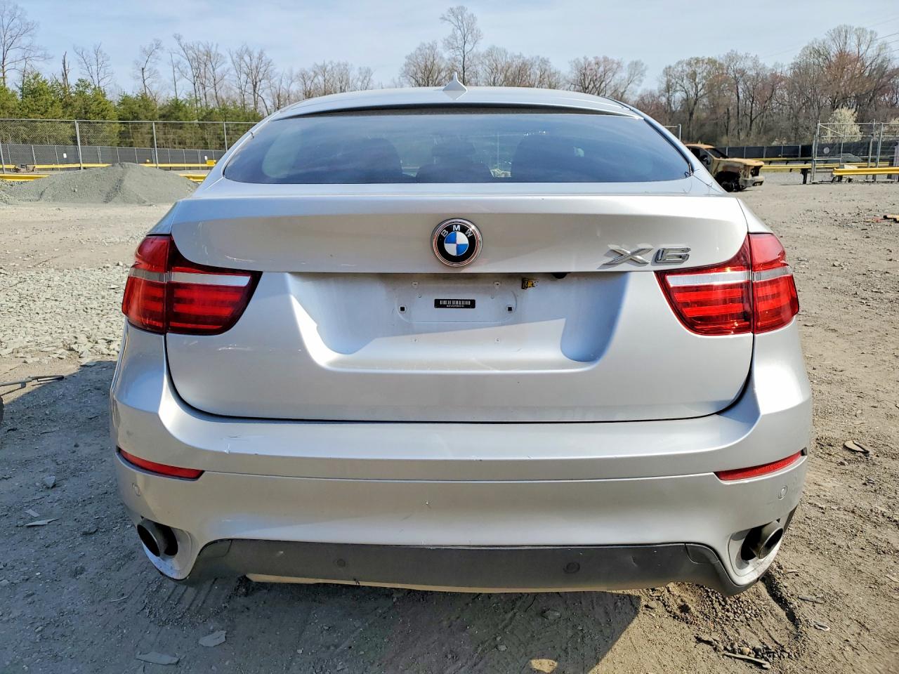 2014 Bmw X6 Xdrive35i Silver vin: 5UXFG2C50E0H09741