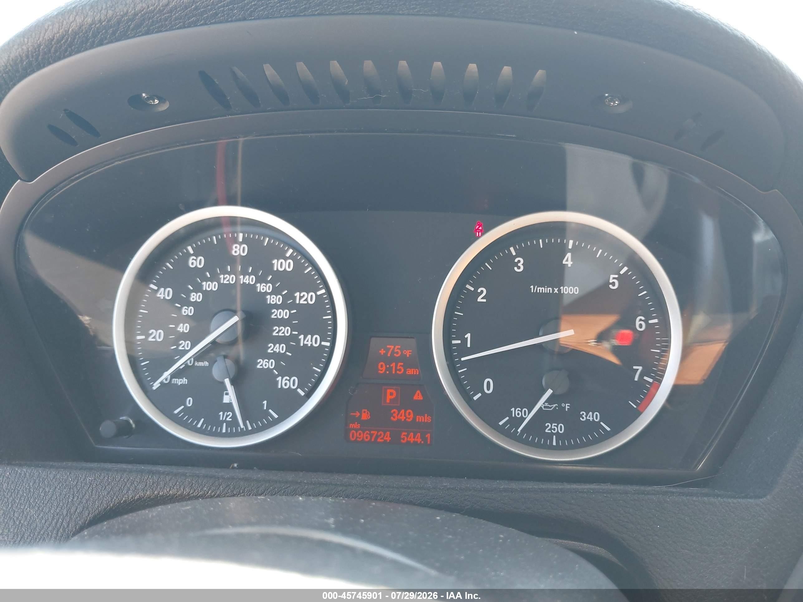2014 Bmw X6 Xdrive35i Black vin: 5UXFG2C50E0H10307